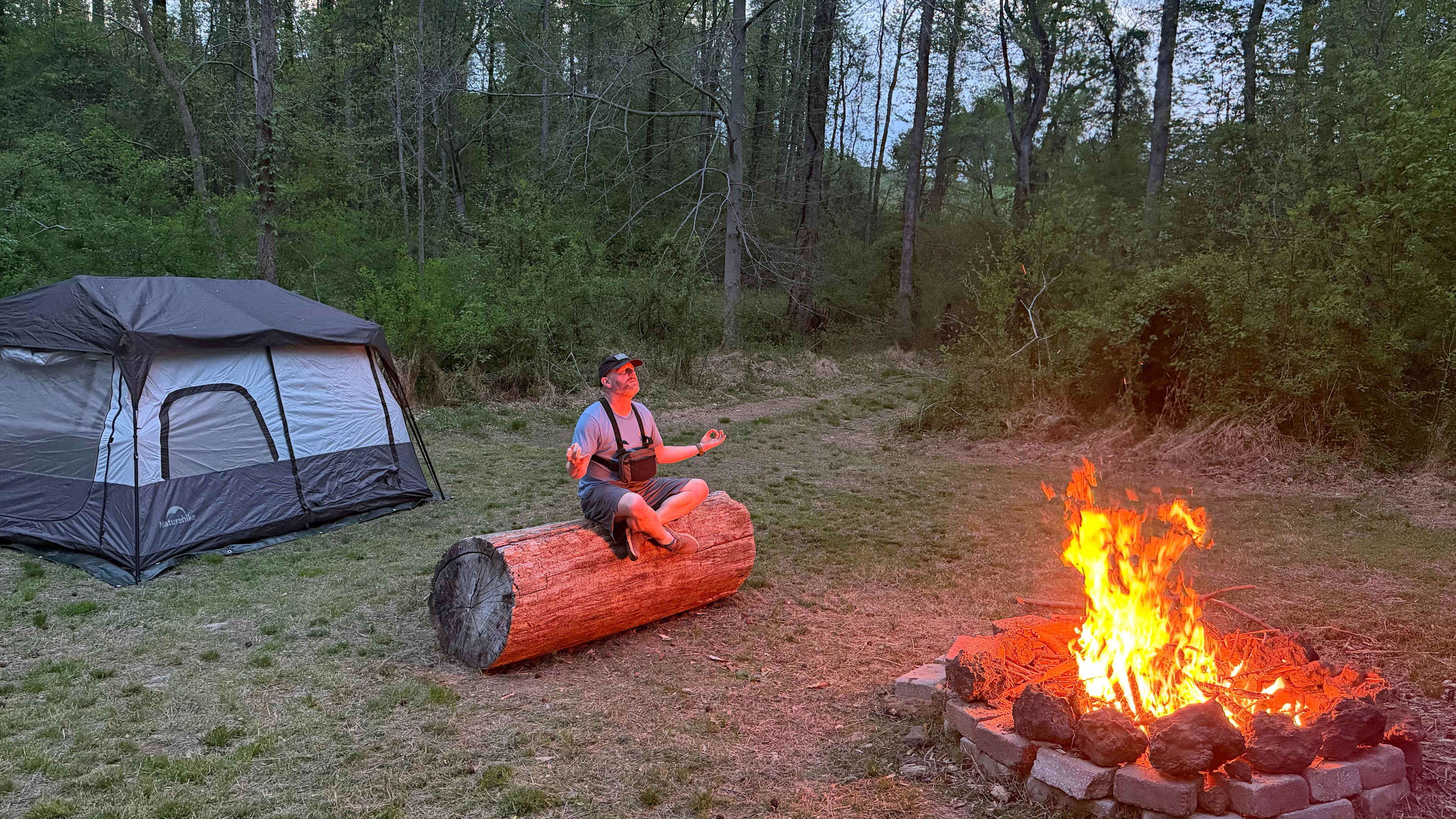 Solo Camping is meditative 