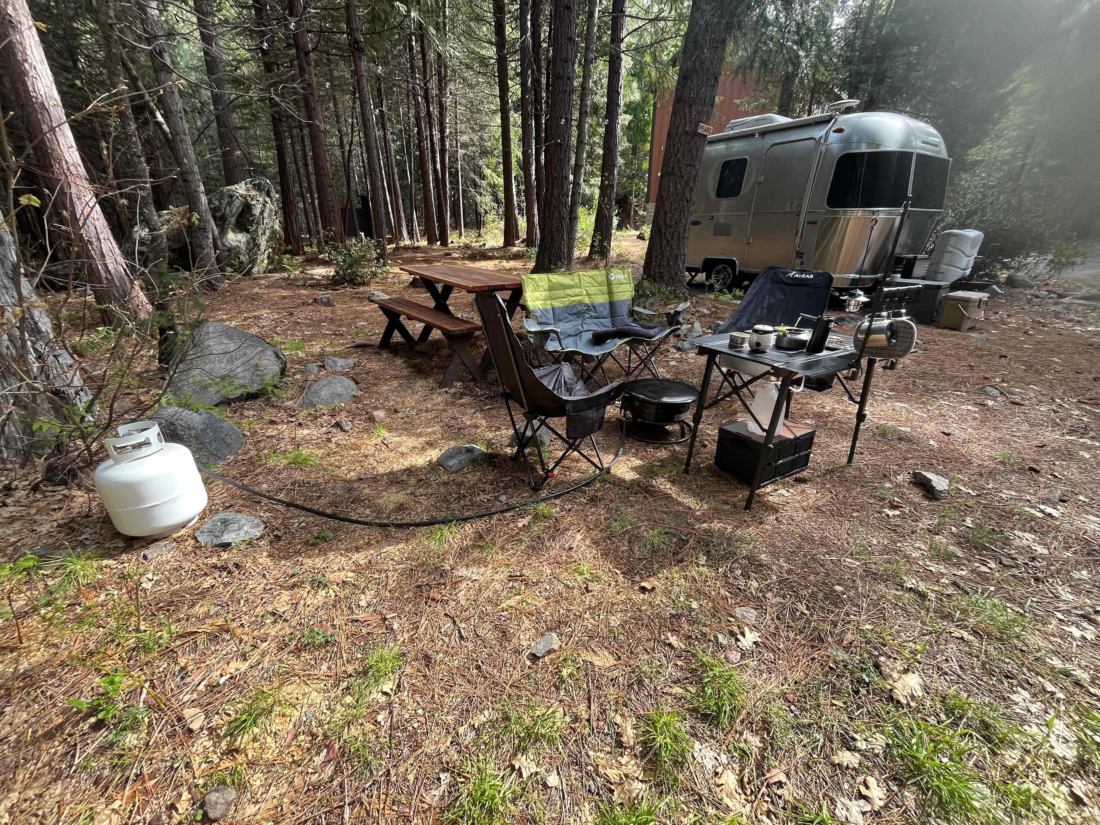 Bright Bear Camp in Tahoe NF