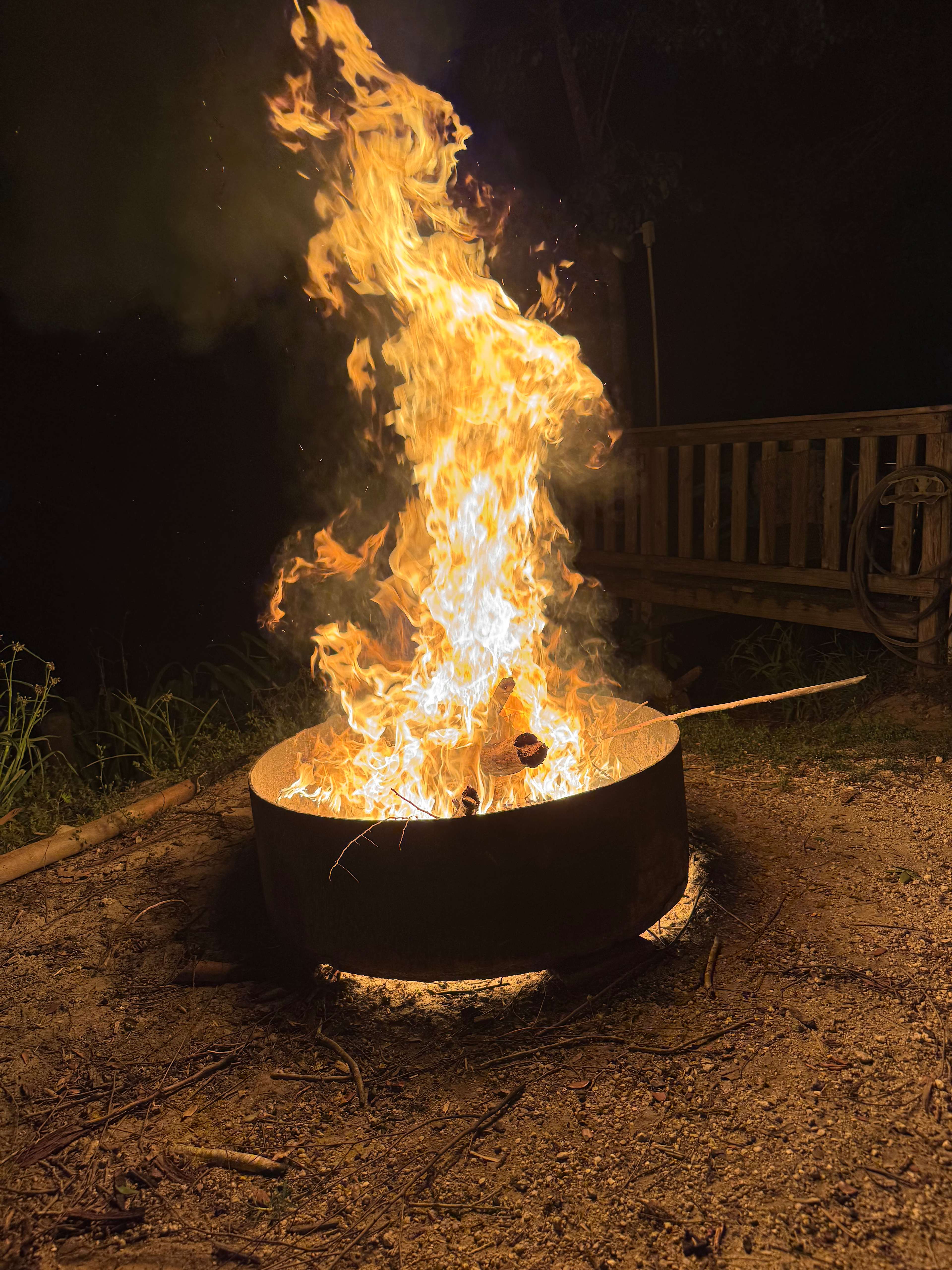 A beautiful fire