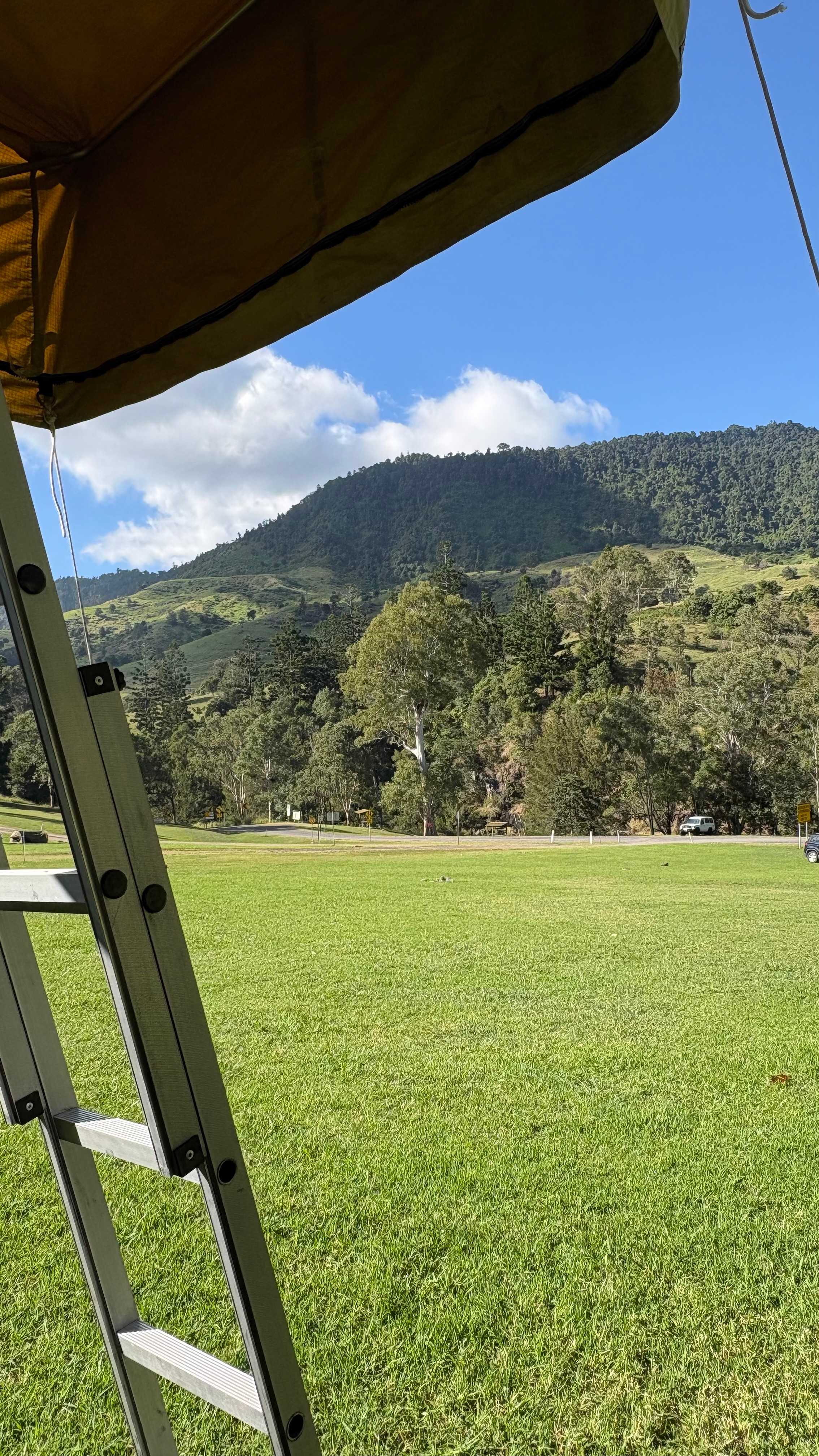 Andrew Drynan Park-Camp with a view