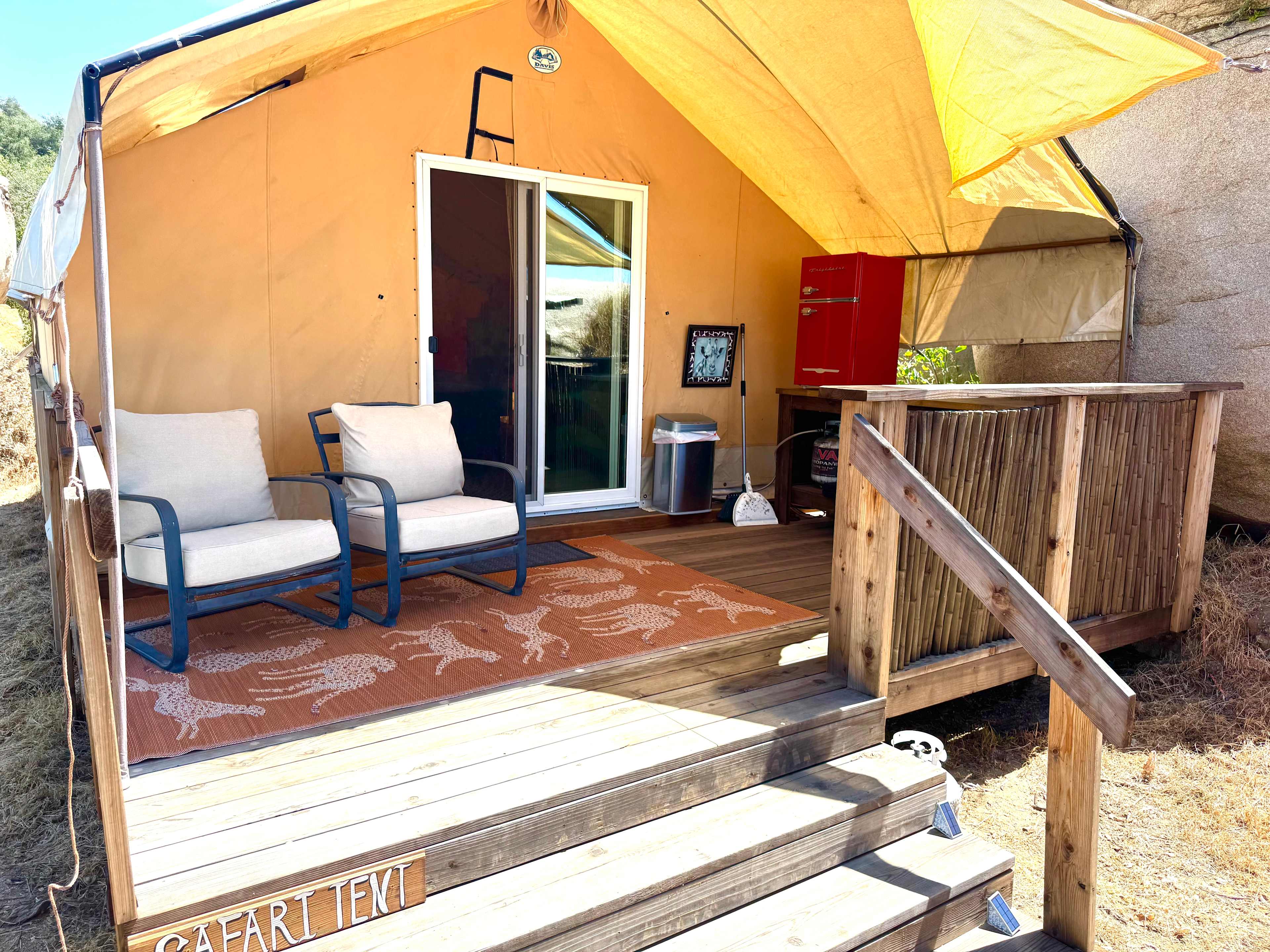 Secluded Safari Tent