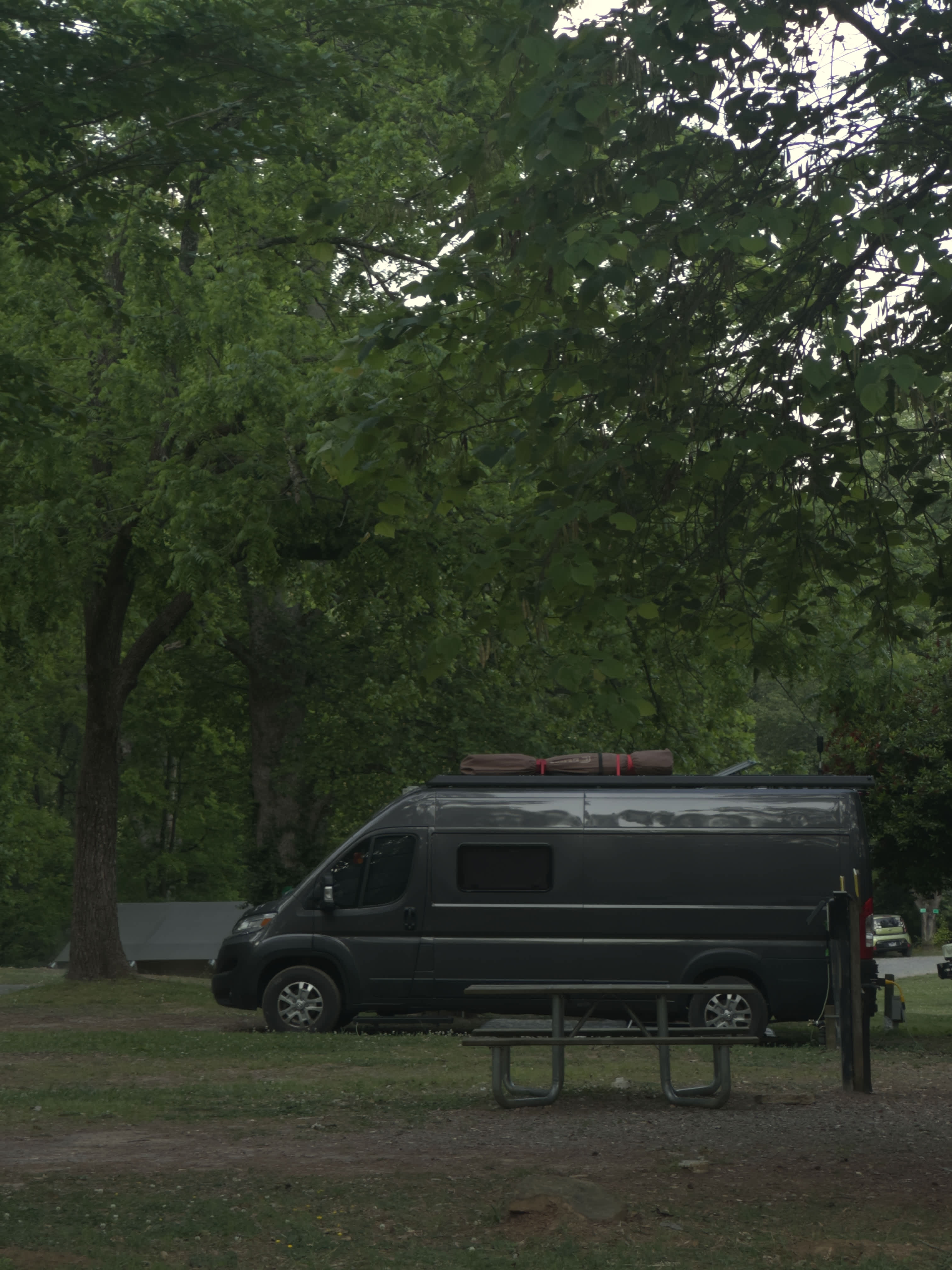 RV Campground by the Cave
