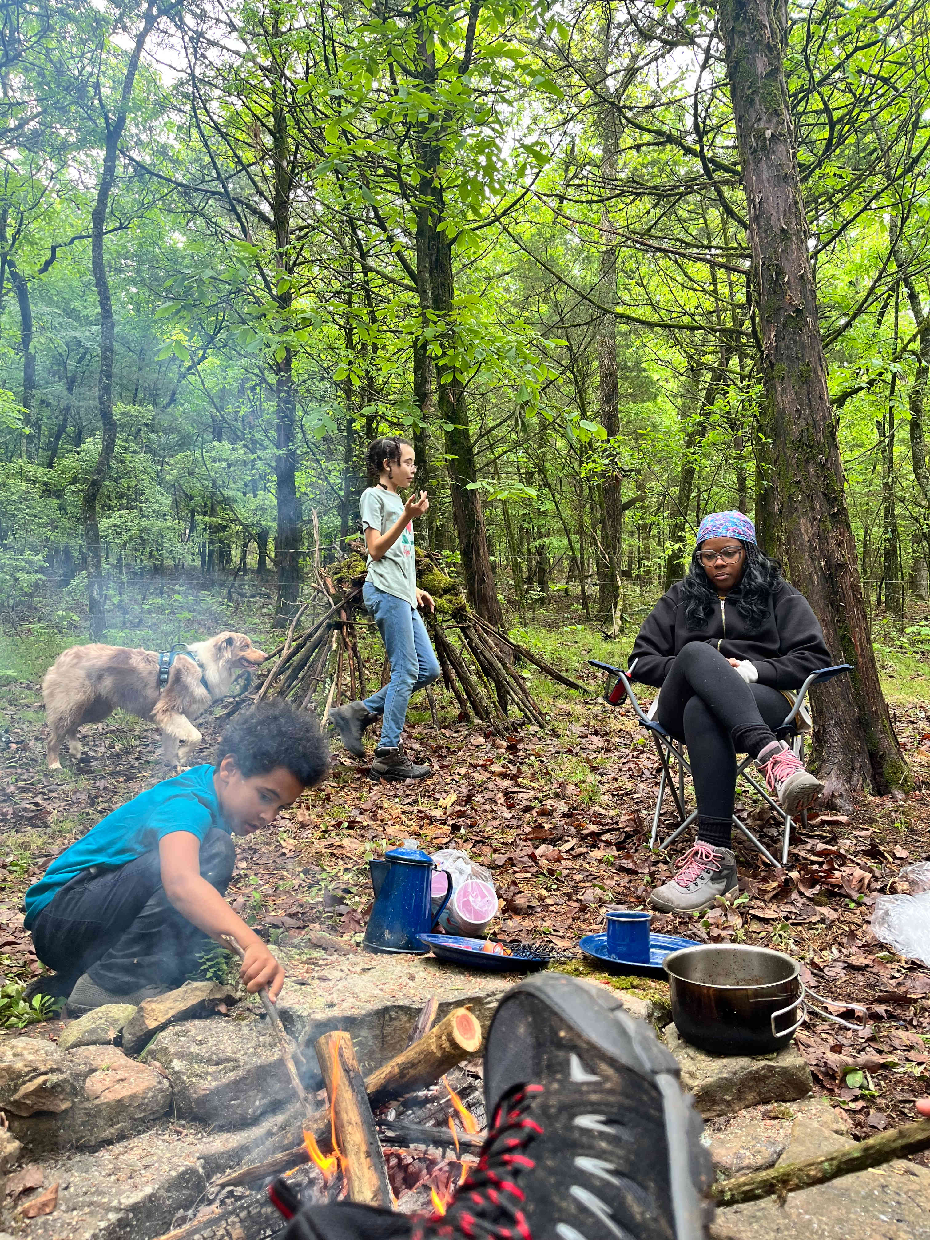 Pokin’ round in the fire