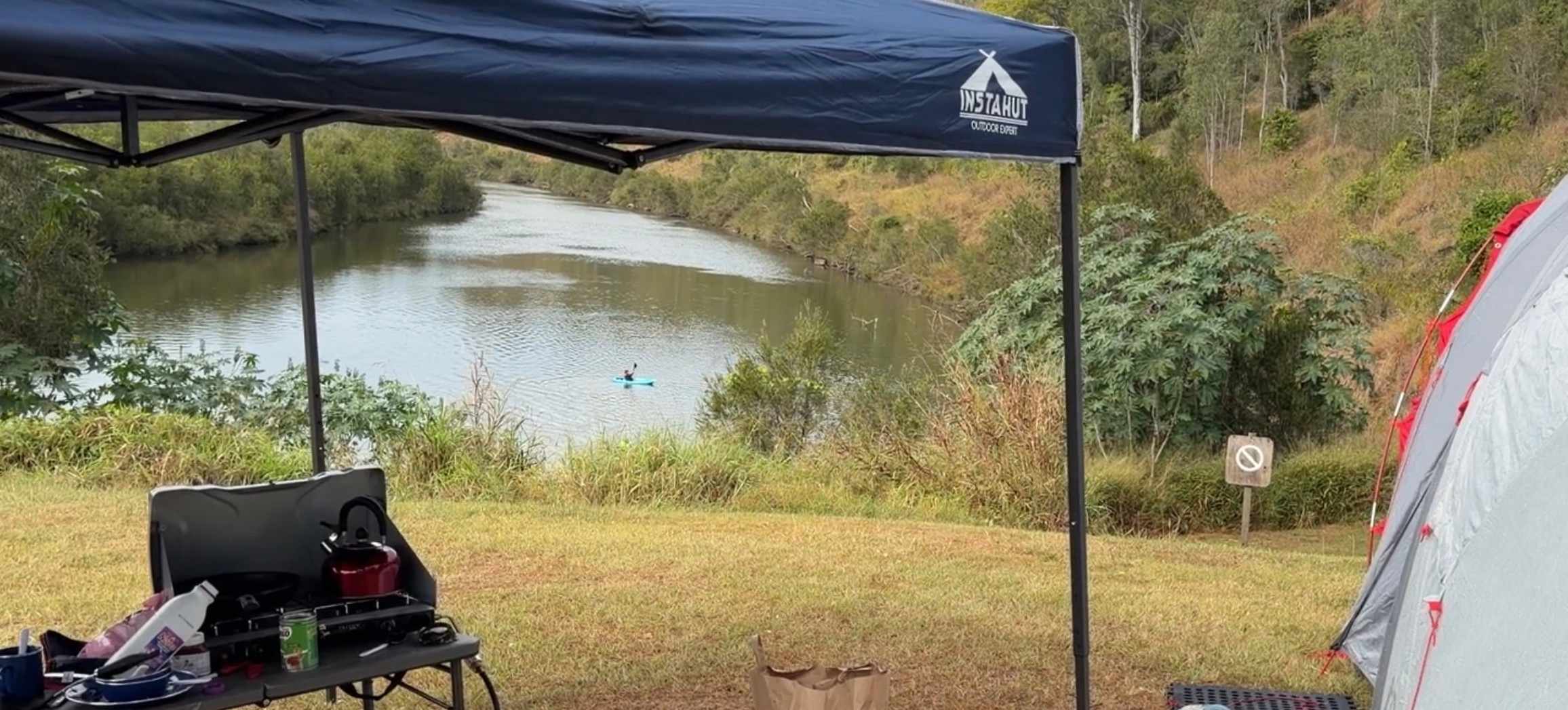 Weefarm Brisbane River Camping