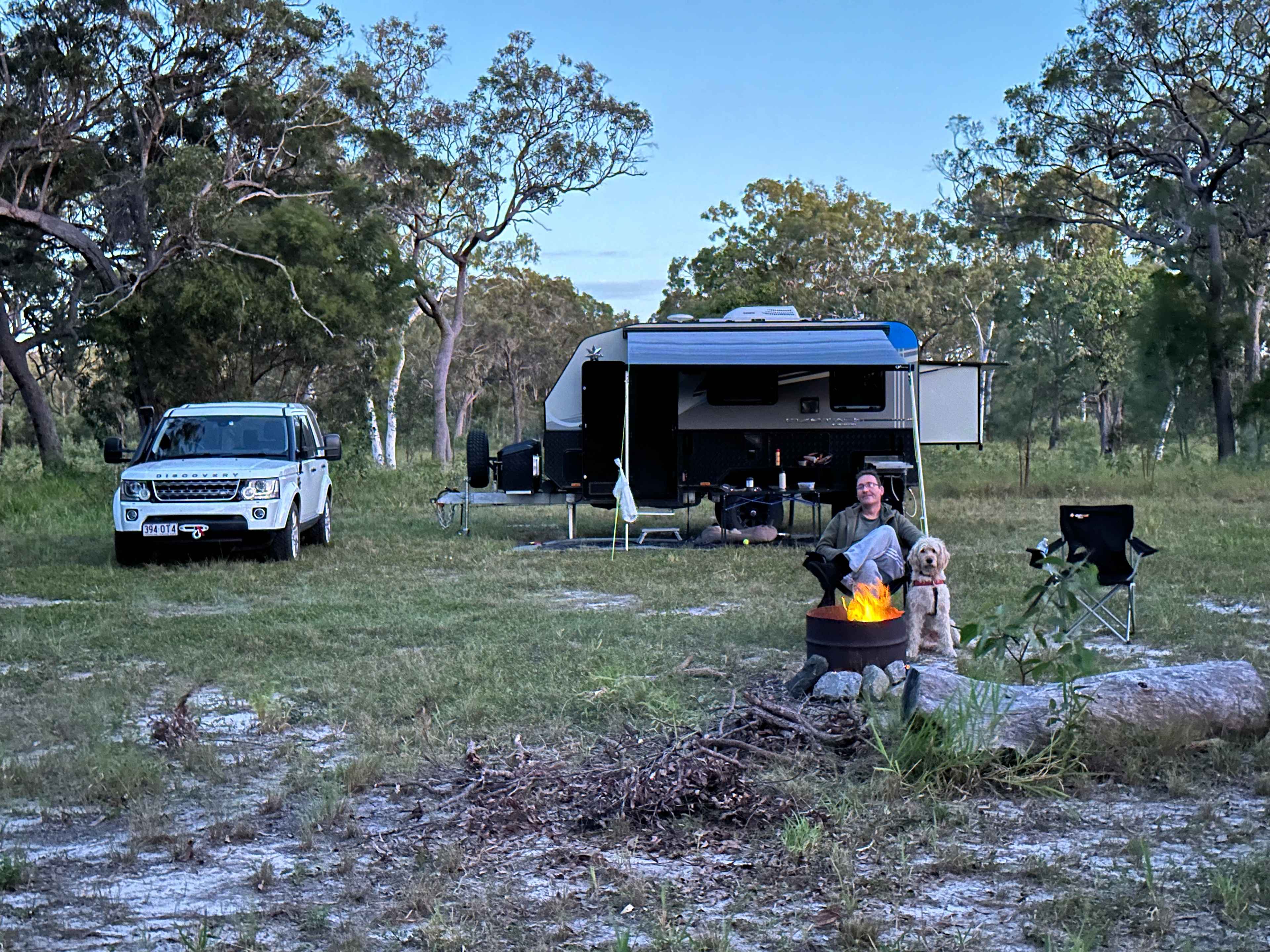 Size of site compared to our rig