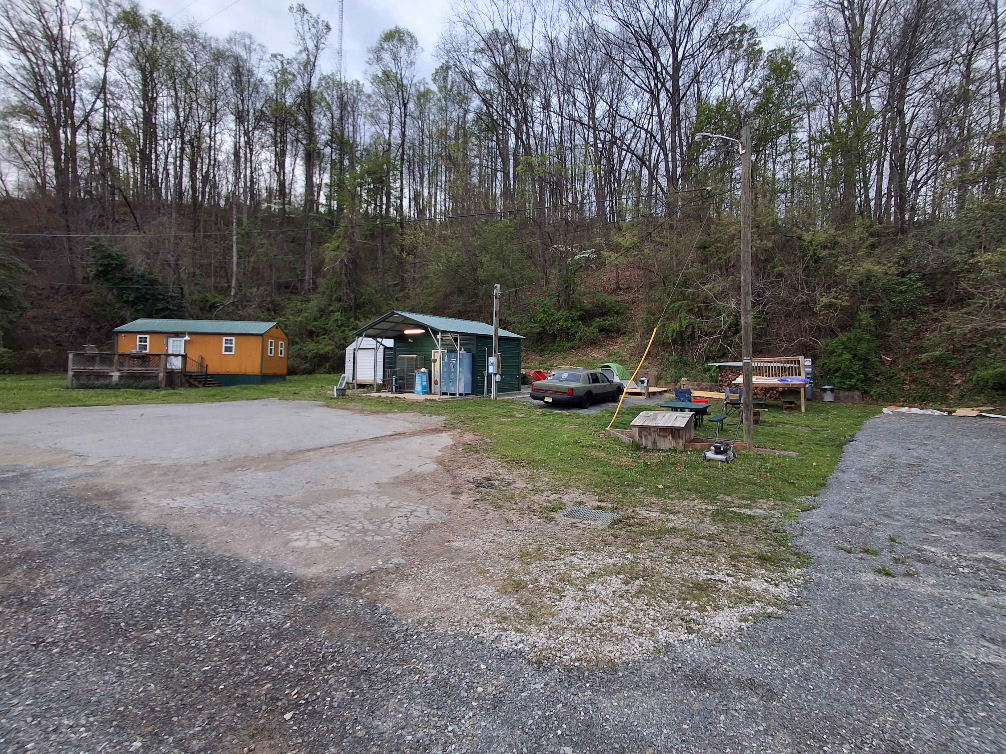Our campsite 