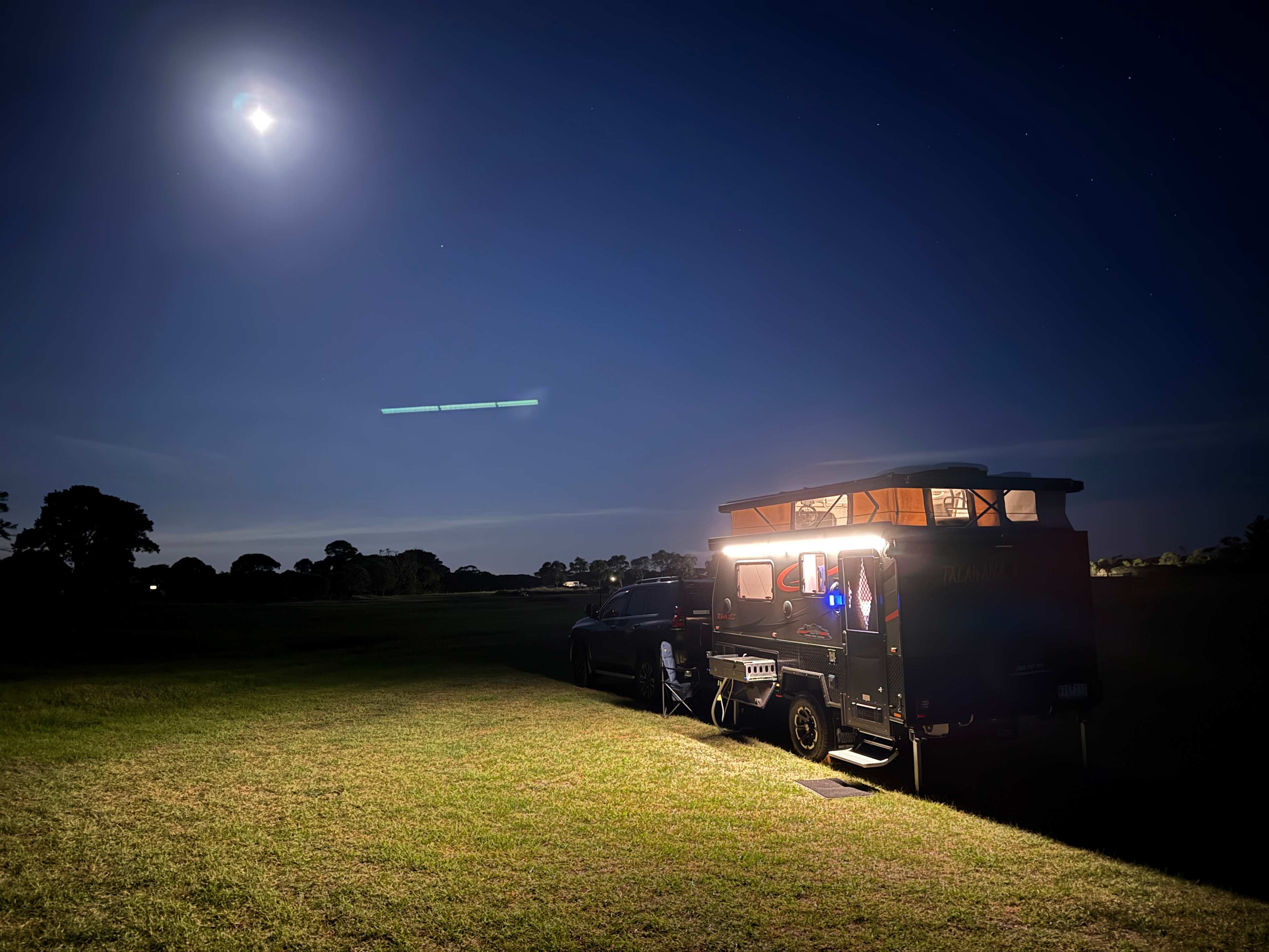 Shacks at Kardella Park