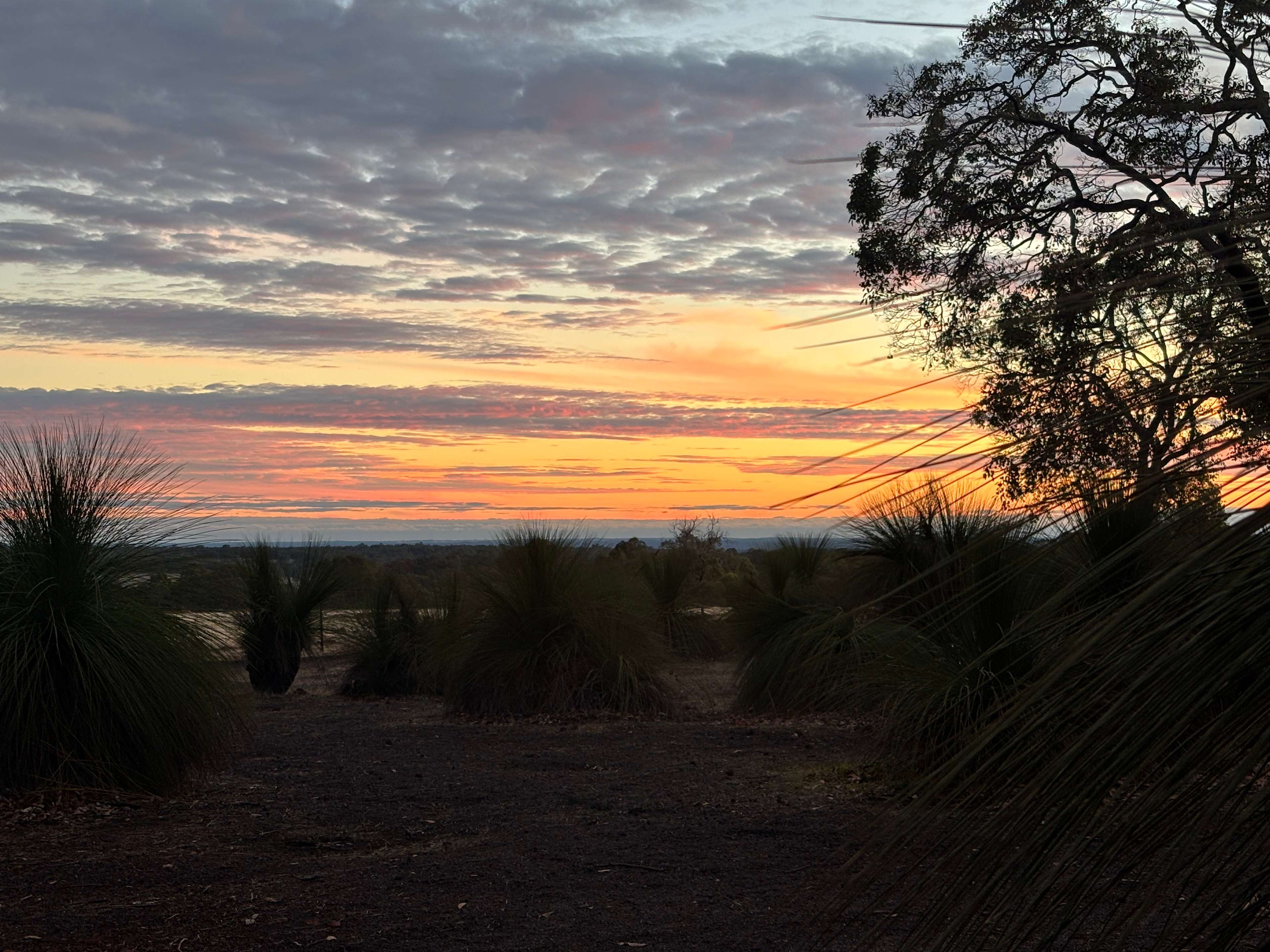 Sunset one night