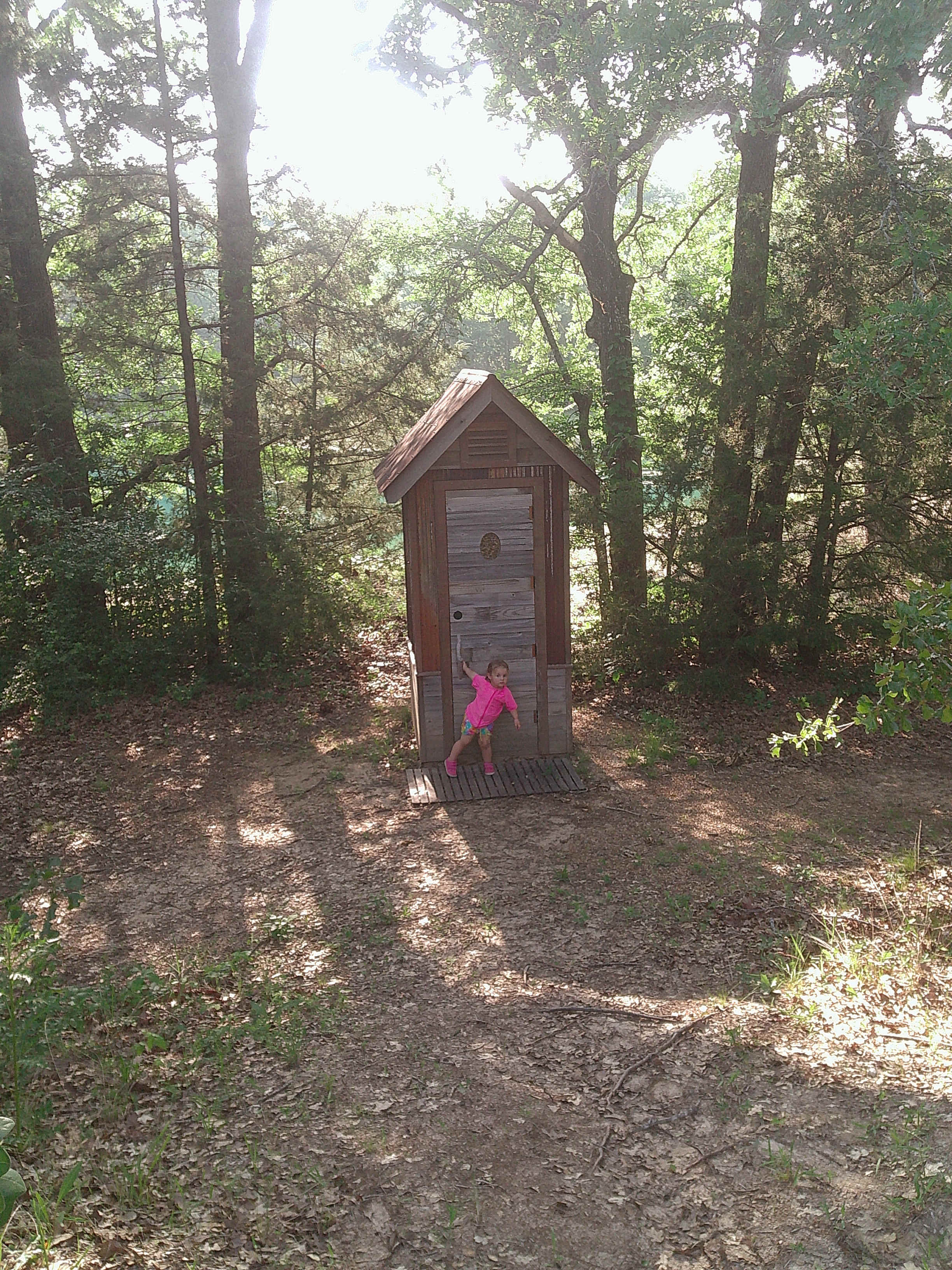 The outhouse