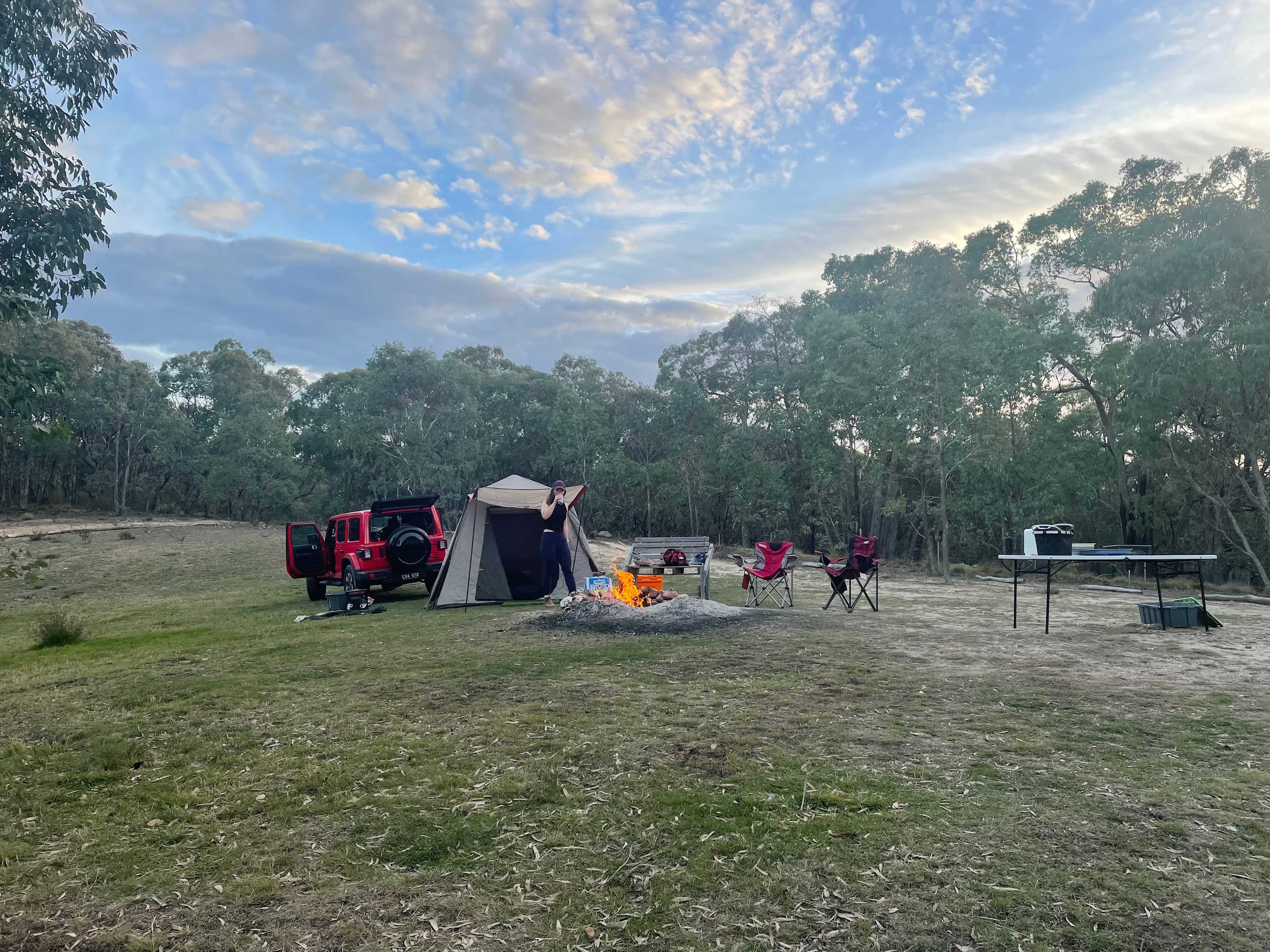 Crosscut camp