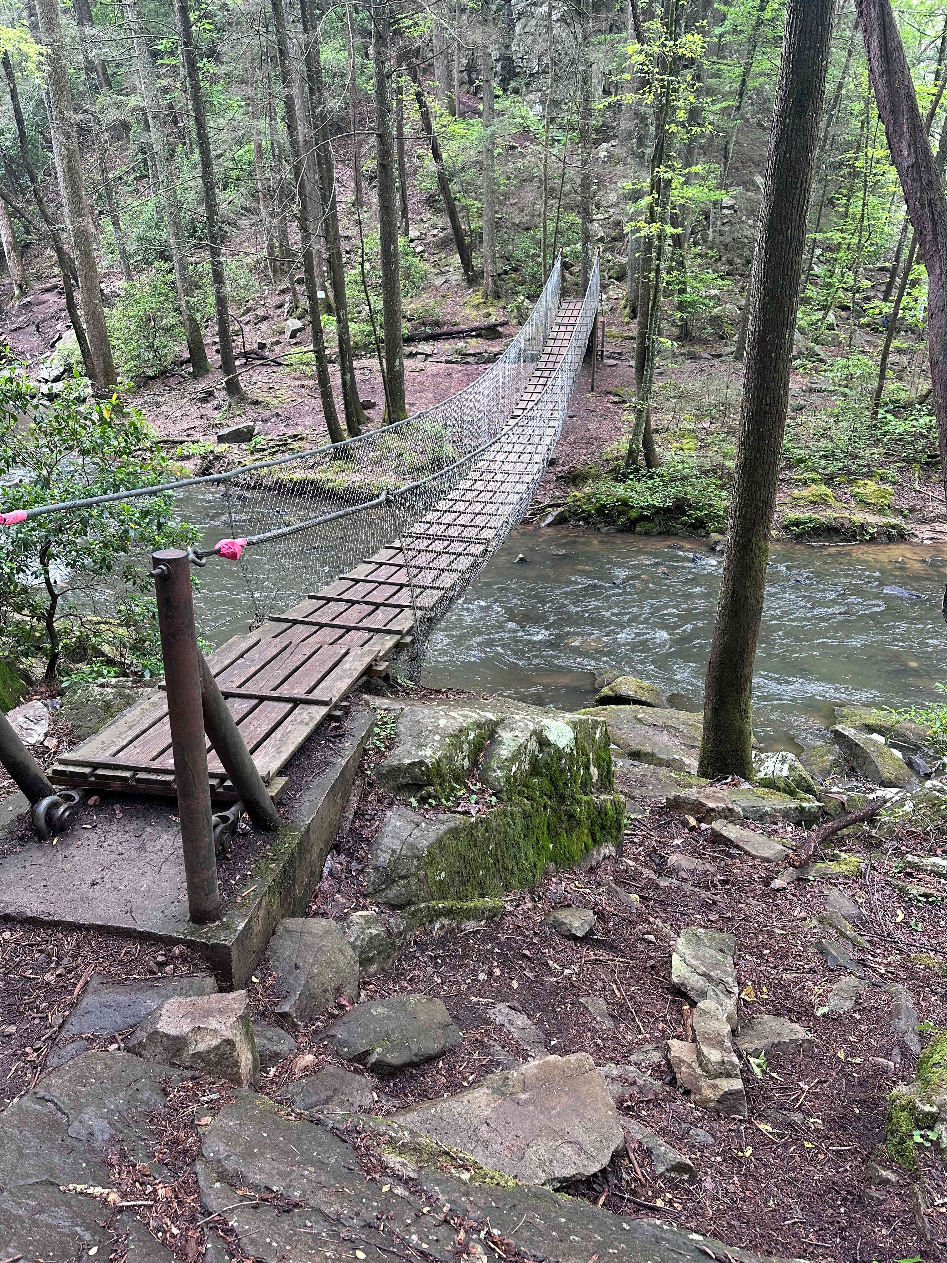 Greeter Falls Campground