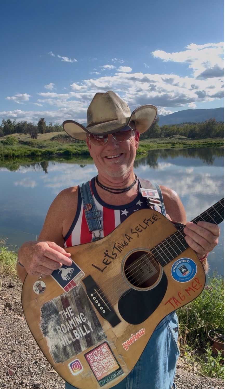 Even shot a promo clip for upcoming Rodeo on my Tour from that beautiful campsite!! Cya at the Rodeo!! @theroaminghillbilly
