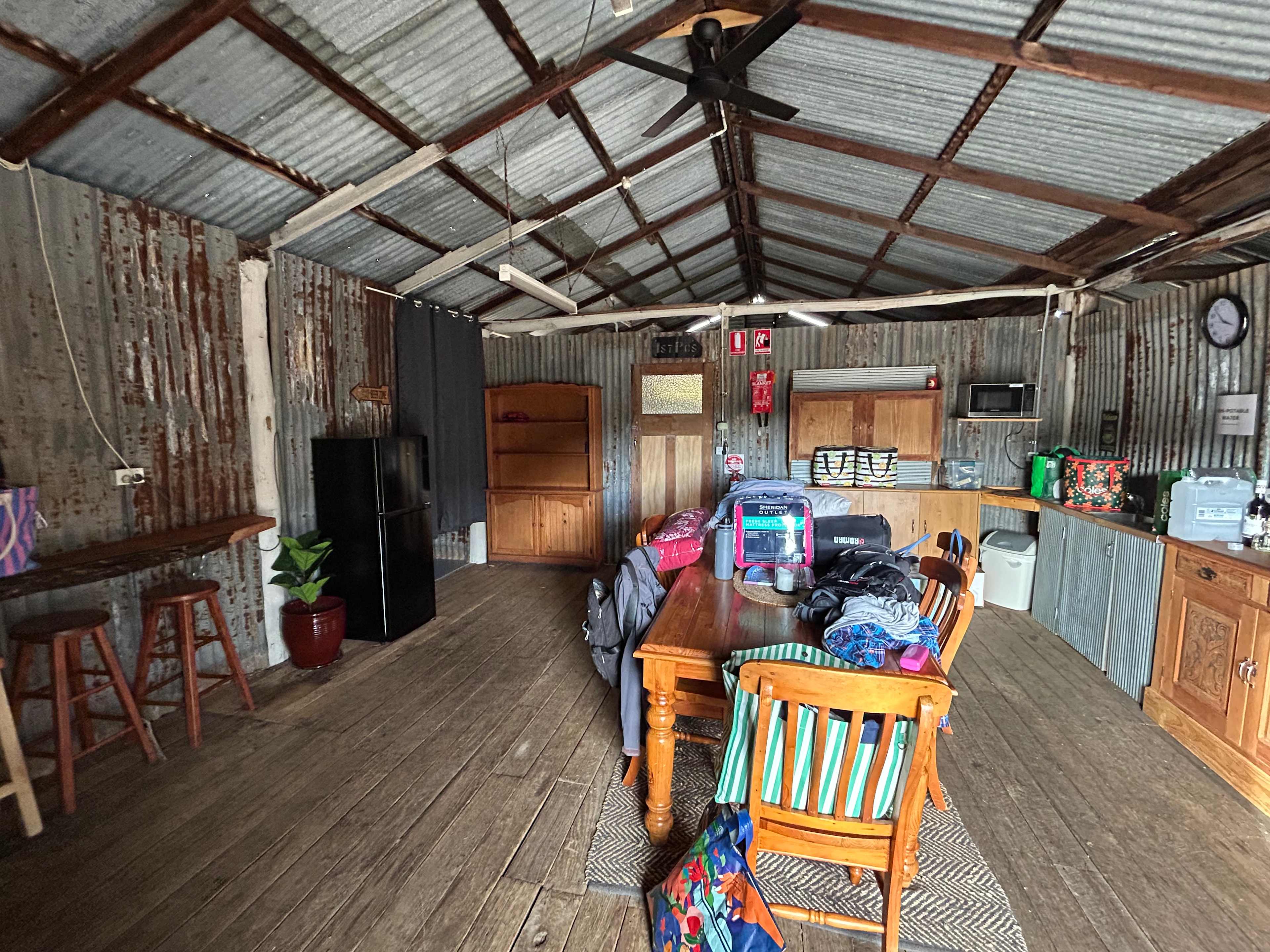 Eden Vale Shearing Shed Camp