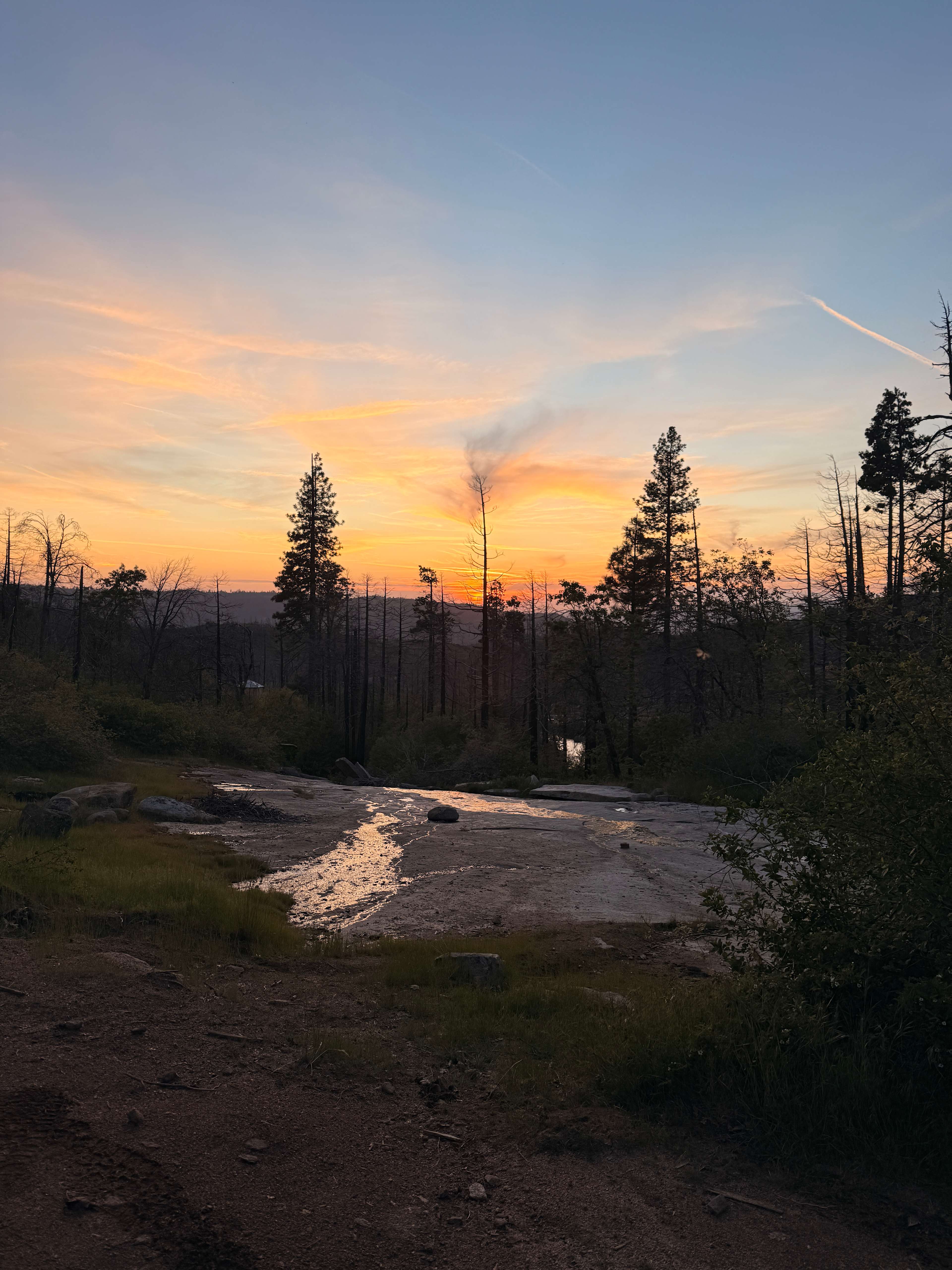 Musick Creek Falls  by Shaver Lake