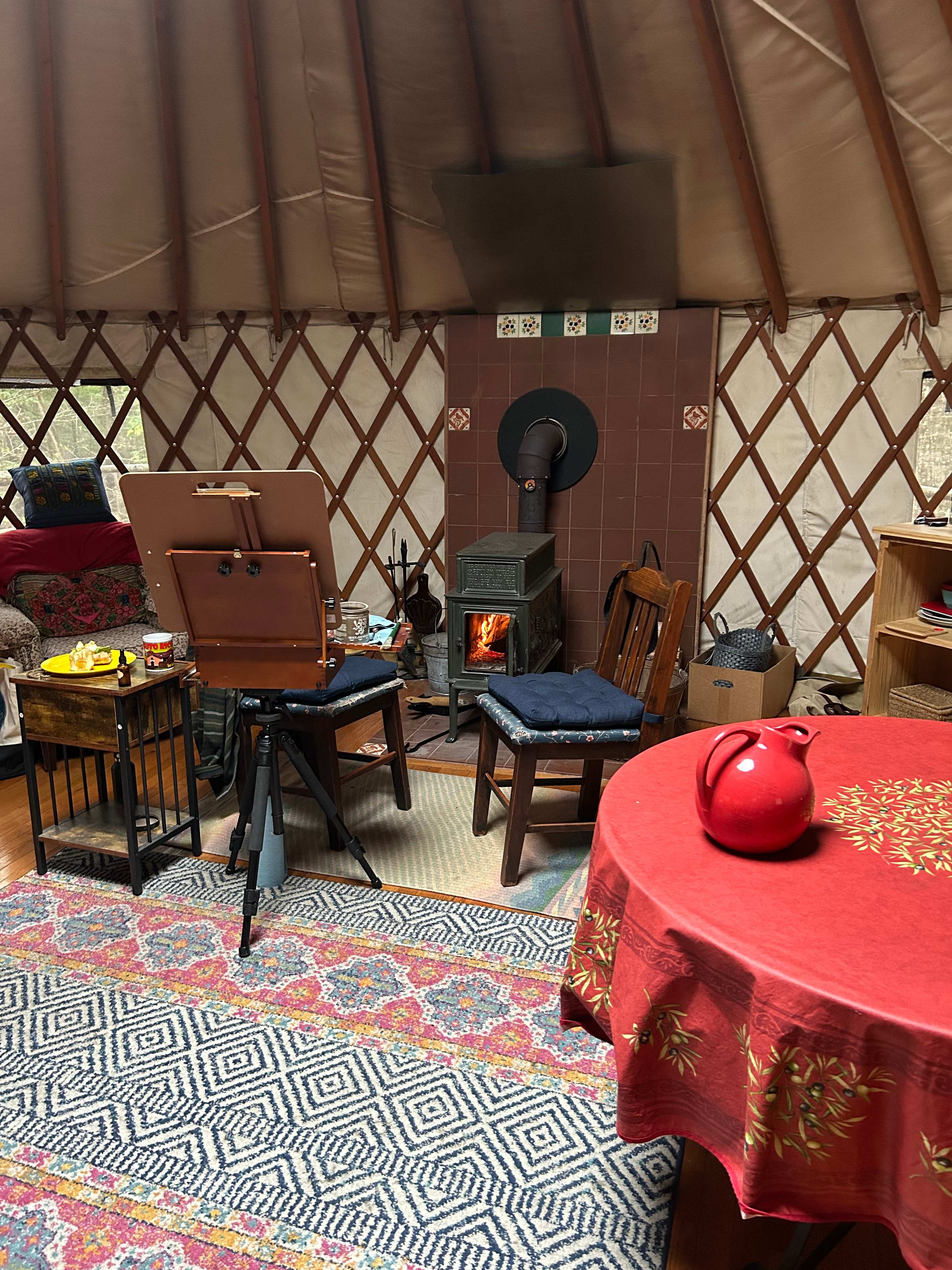 Magical Yurt in the Woods