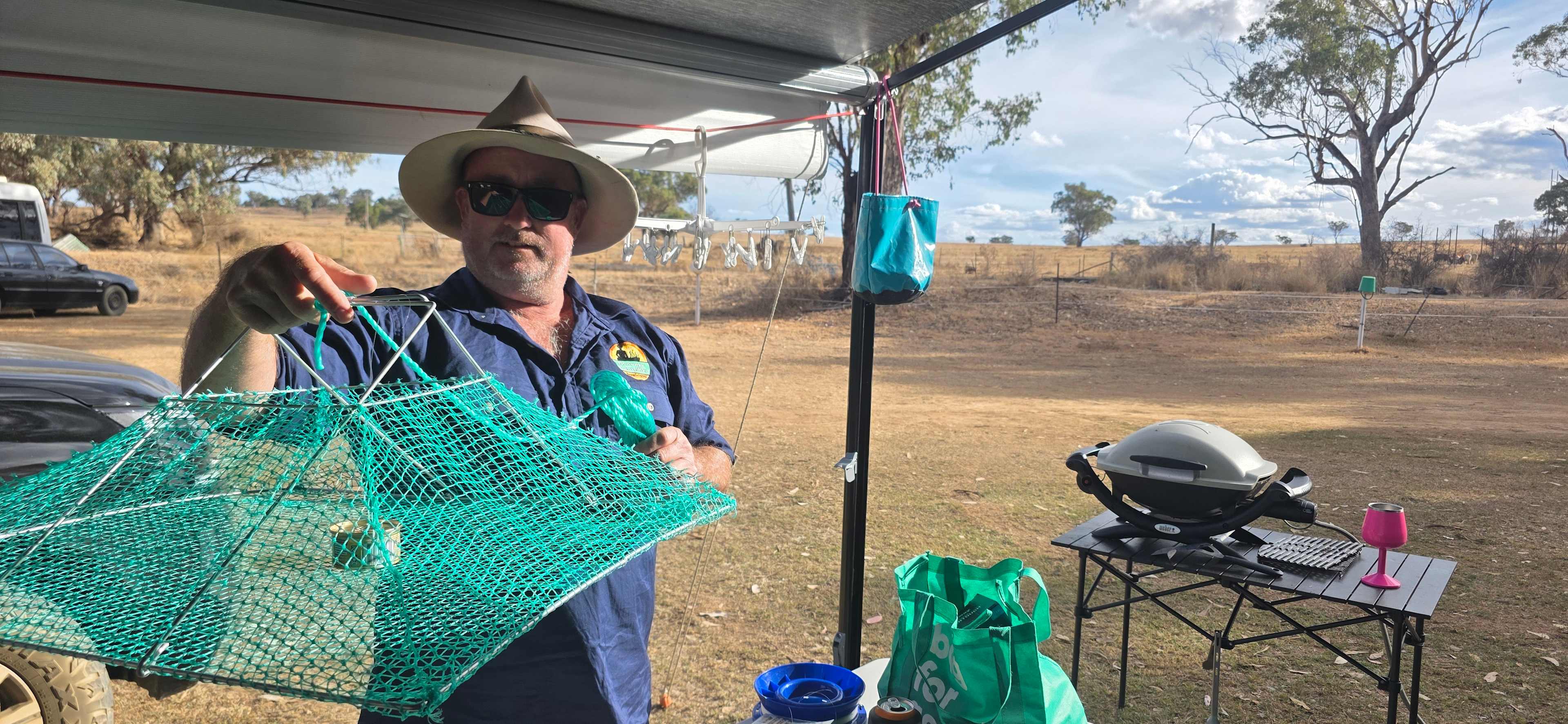 Caught 1 yabby in the dam!!