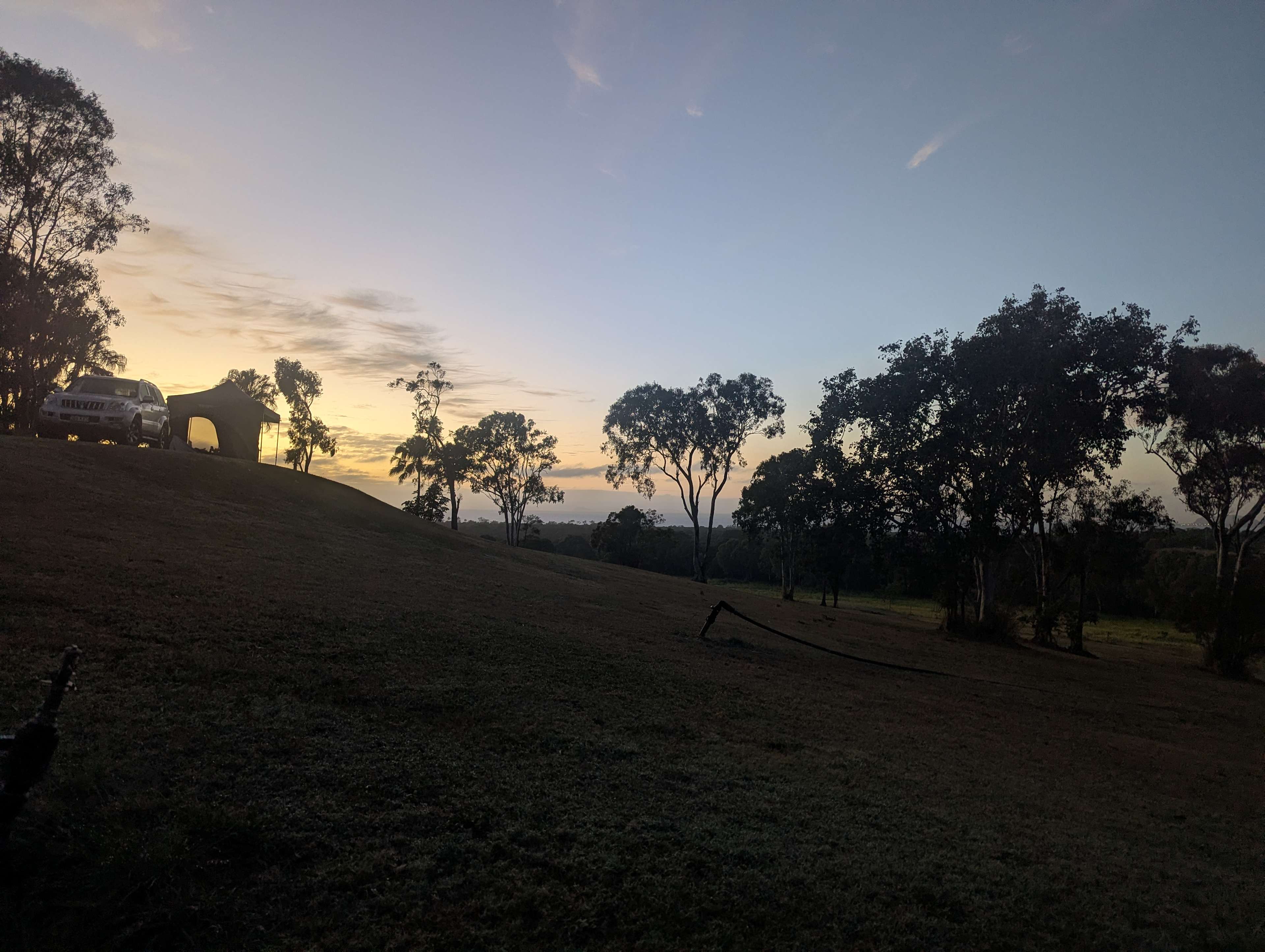 View from site 6