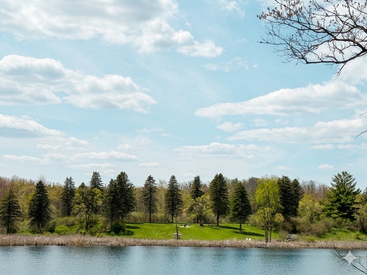 Starlight Lake Retreat - Hipcamp in Barryton, Michigan