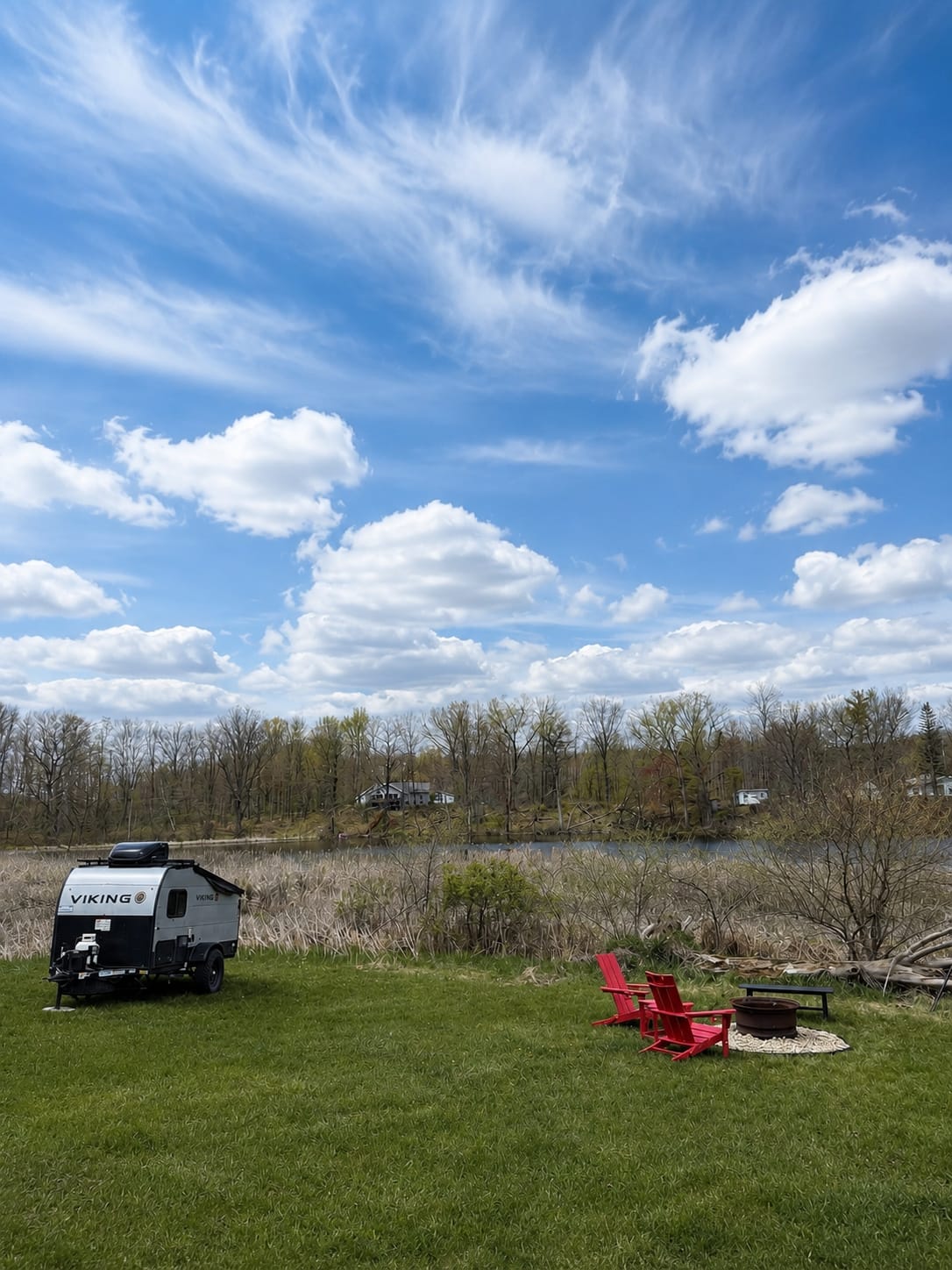 Starlight Lake Retreat - Hipcamp in Barryton, Michigan