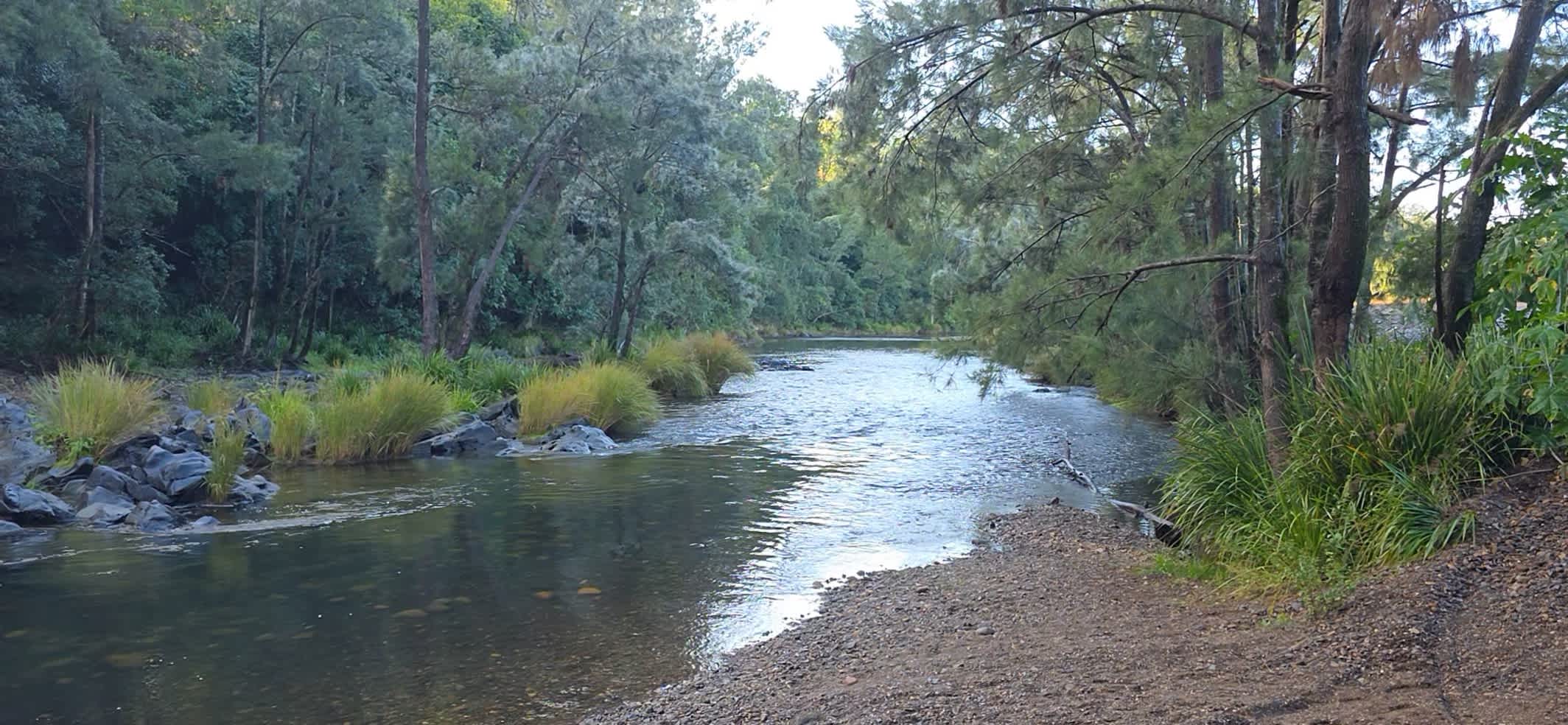 Long Flat Pub Riverside Camping