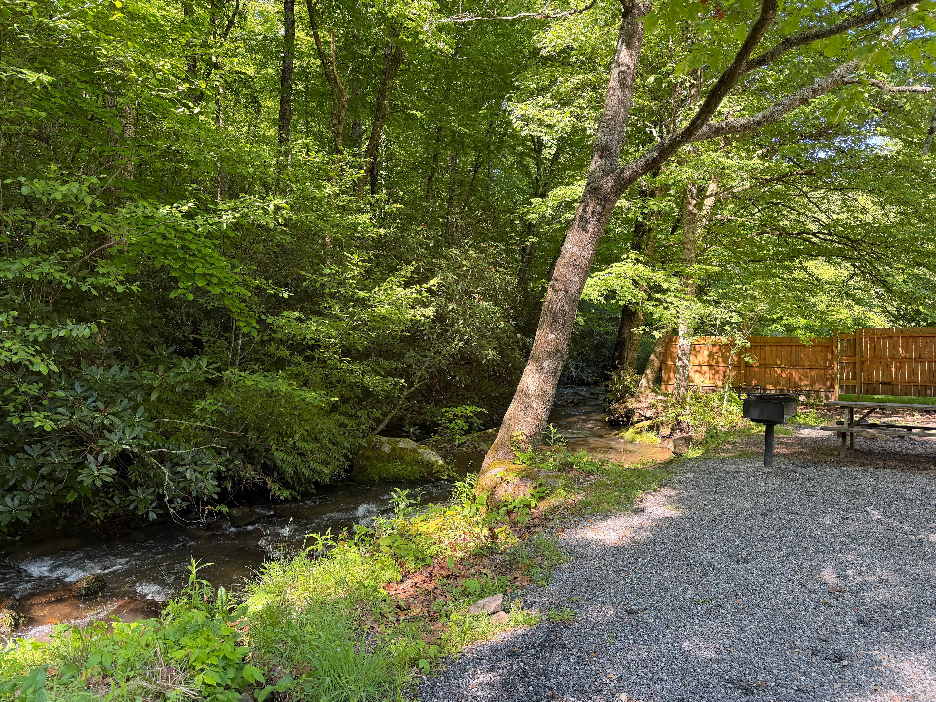 Cherokee Waterfall Campground