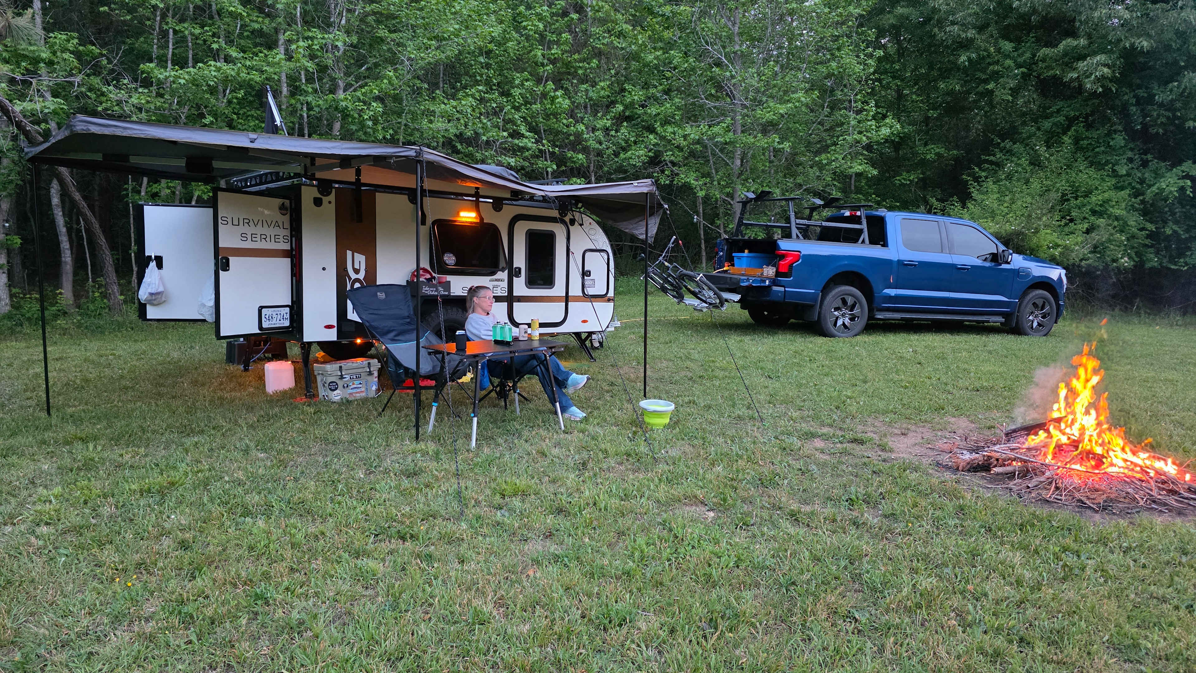 Camping at Cloverdale Farms