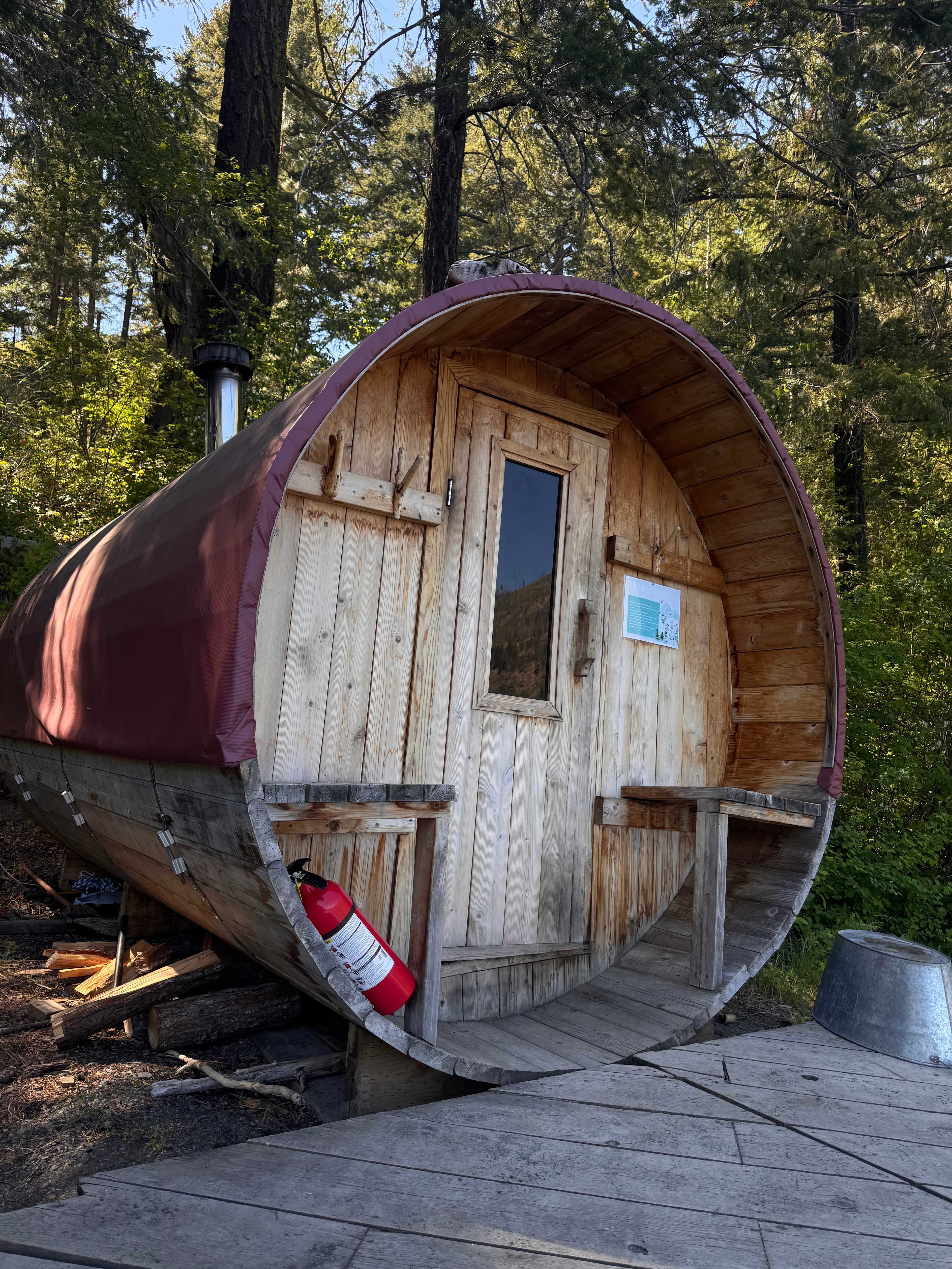 Lake Glamping with Beach and Sauna