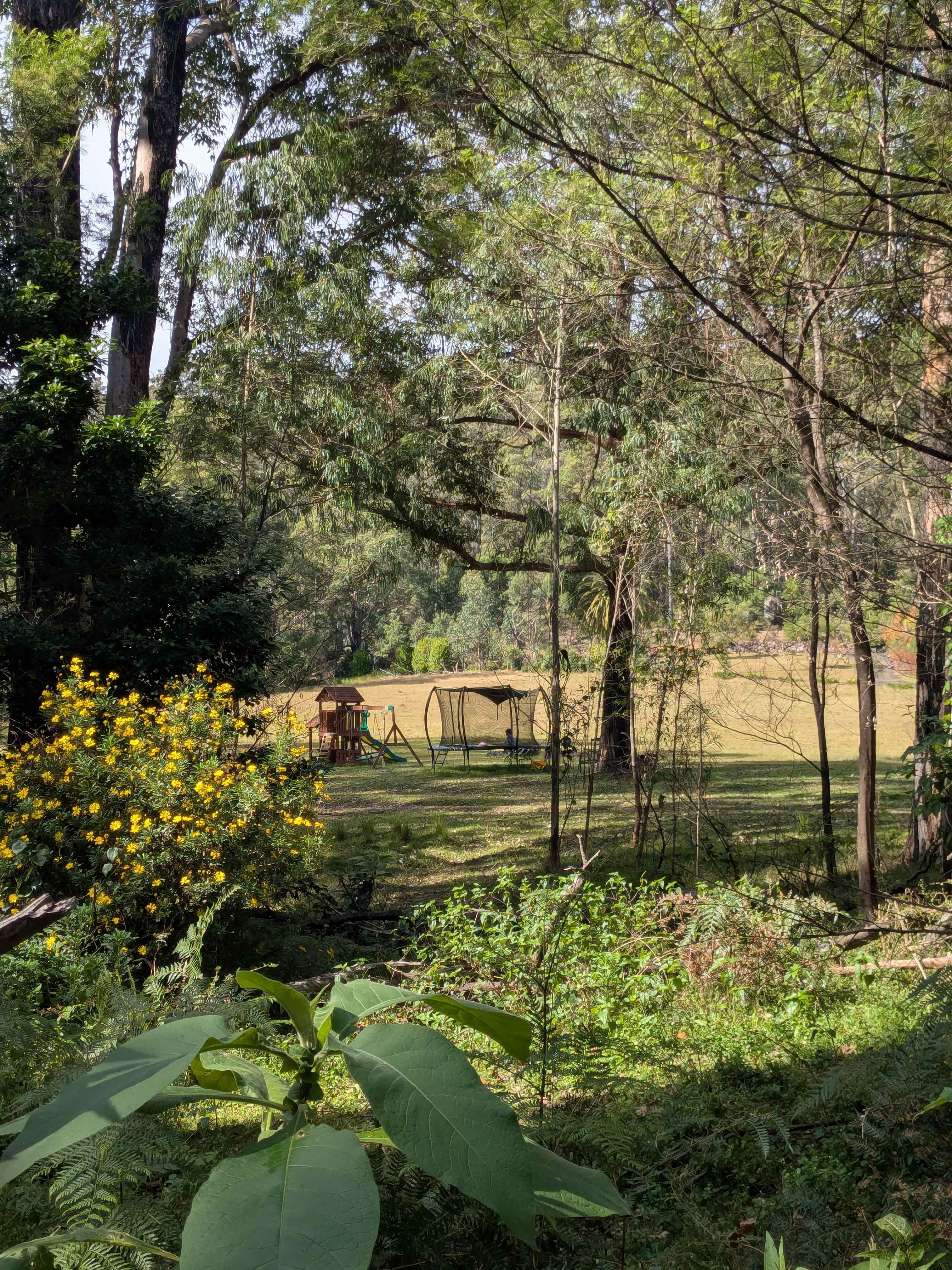 View of playground from campaite