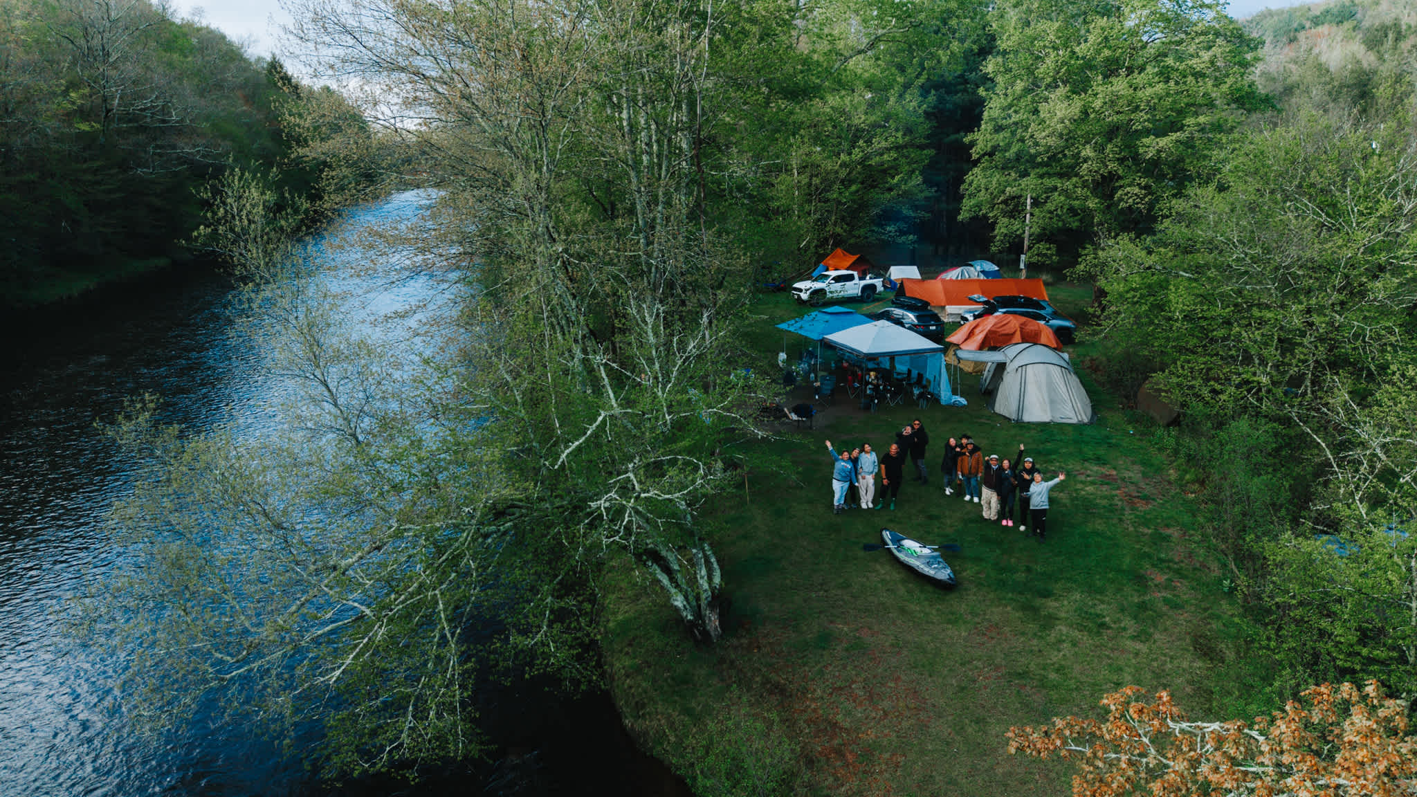 The Neversink River Isle
