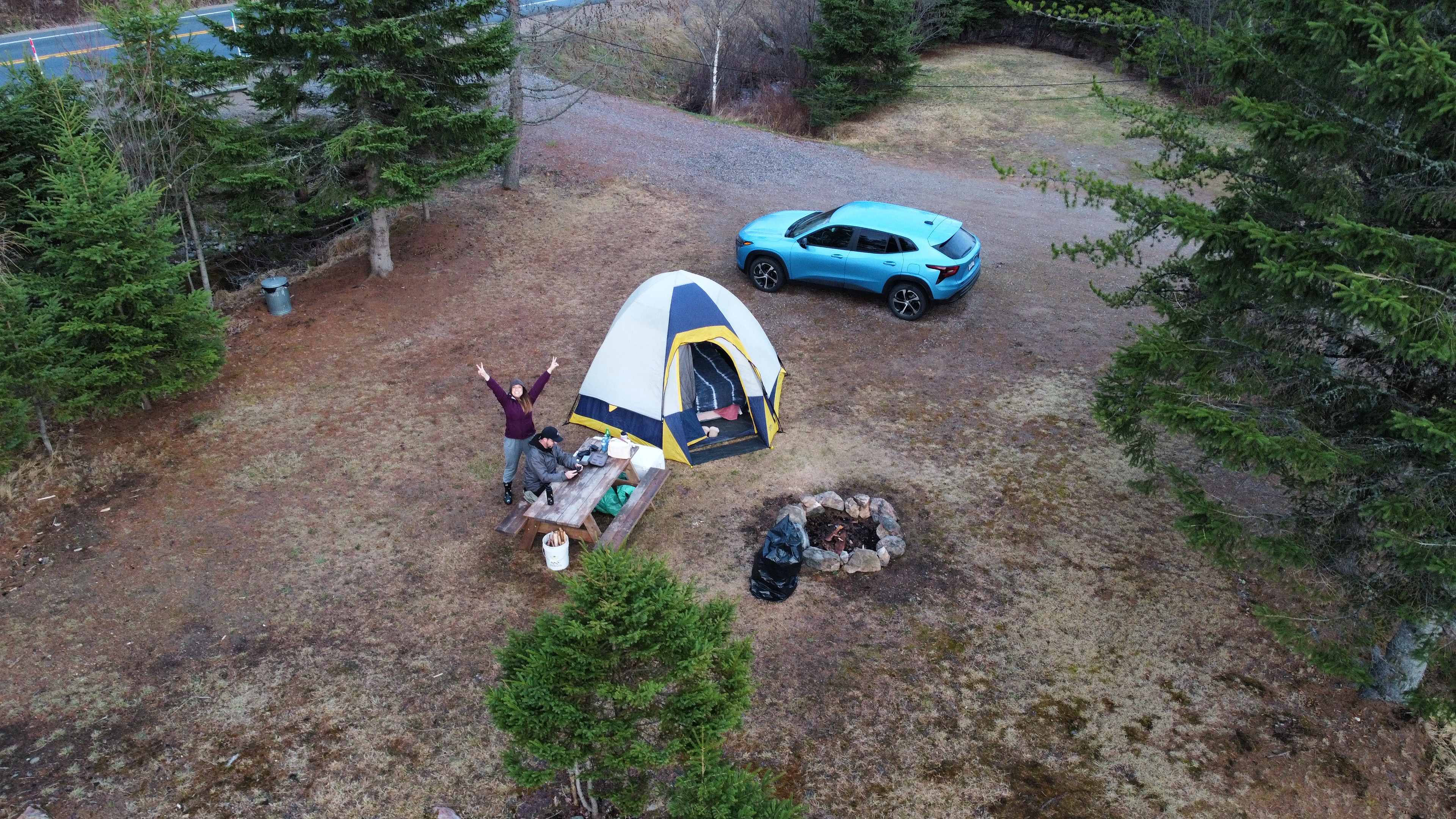 Drone aerial view