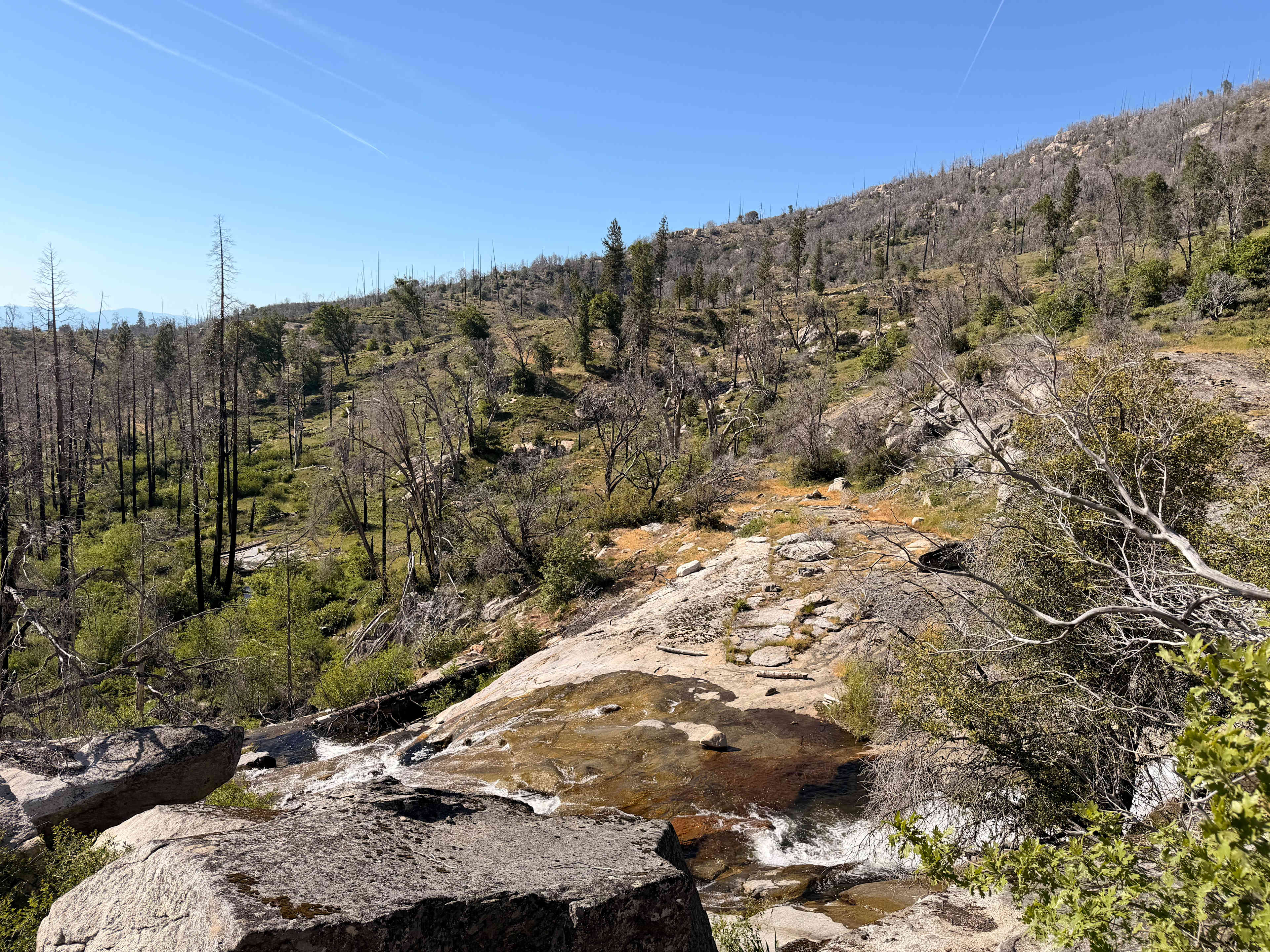 Musick Creek Falls  by Shaver Lake