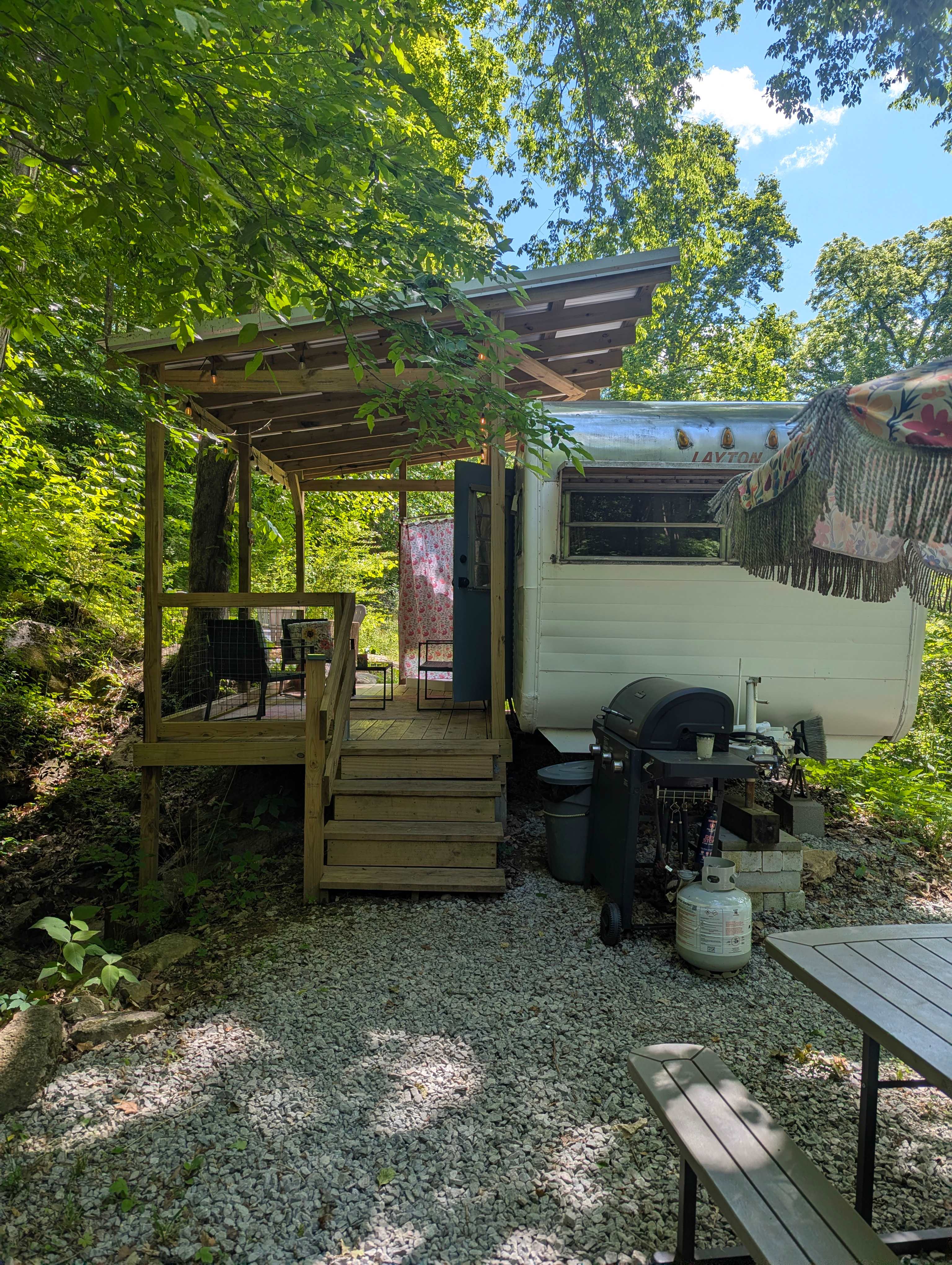The Happy Camper At Hickory Hollow