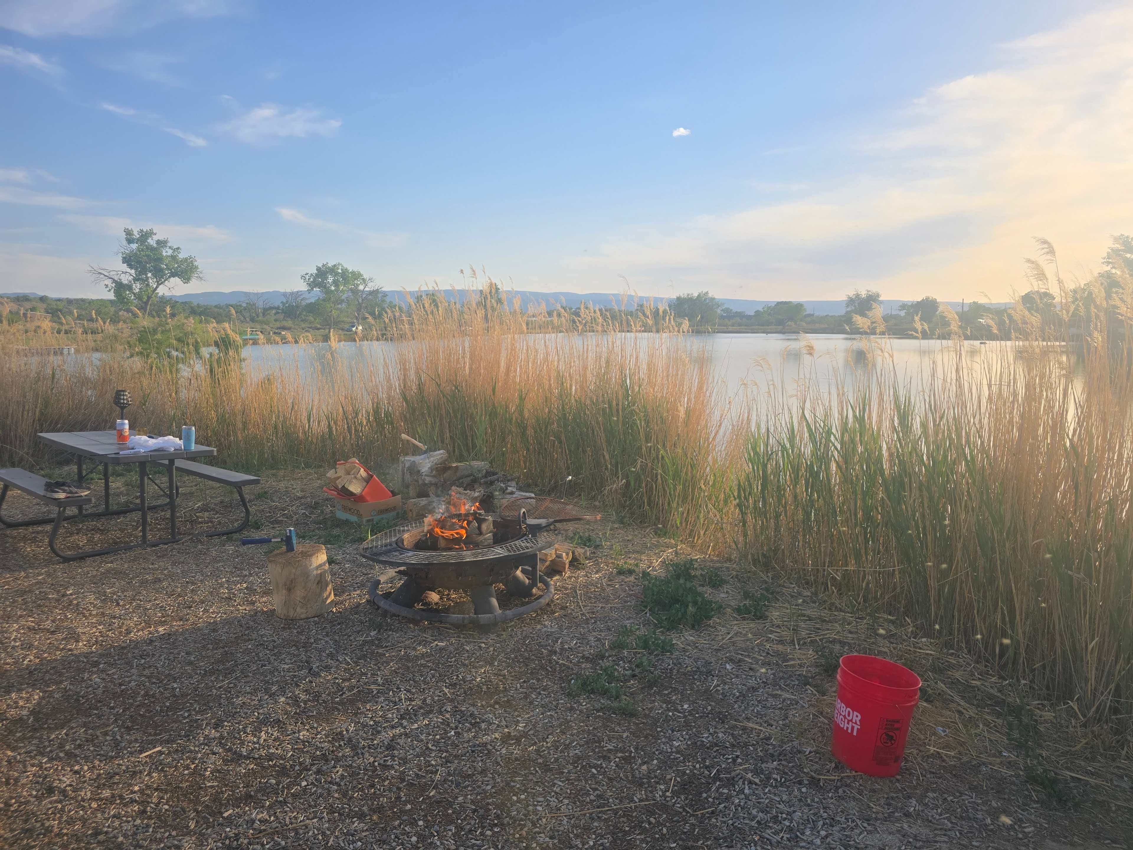 Lakeside Camping, Water Time :)