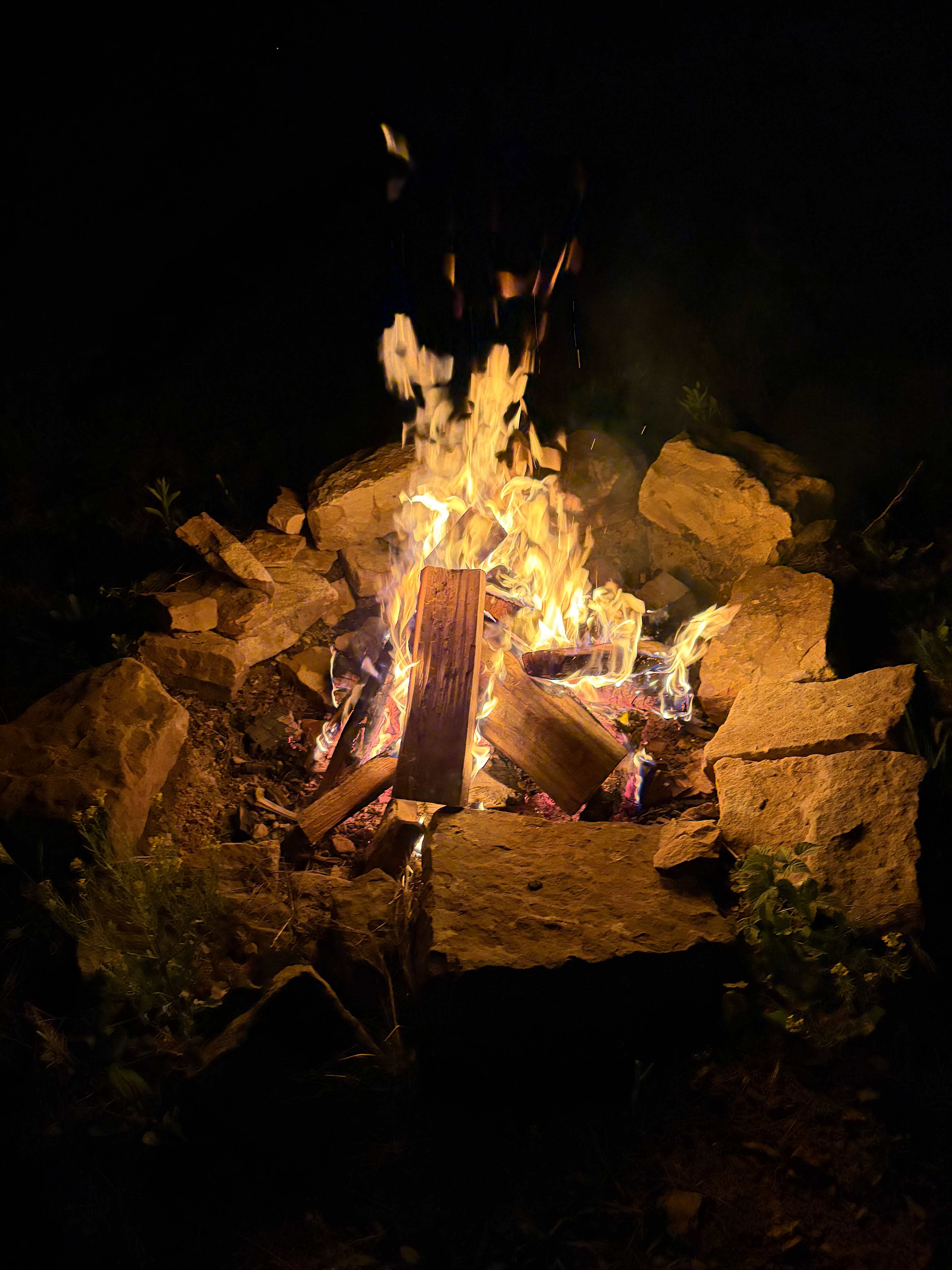 Fire was ripping.