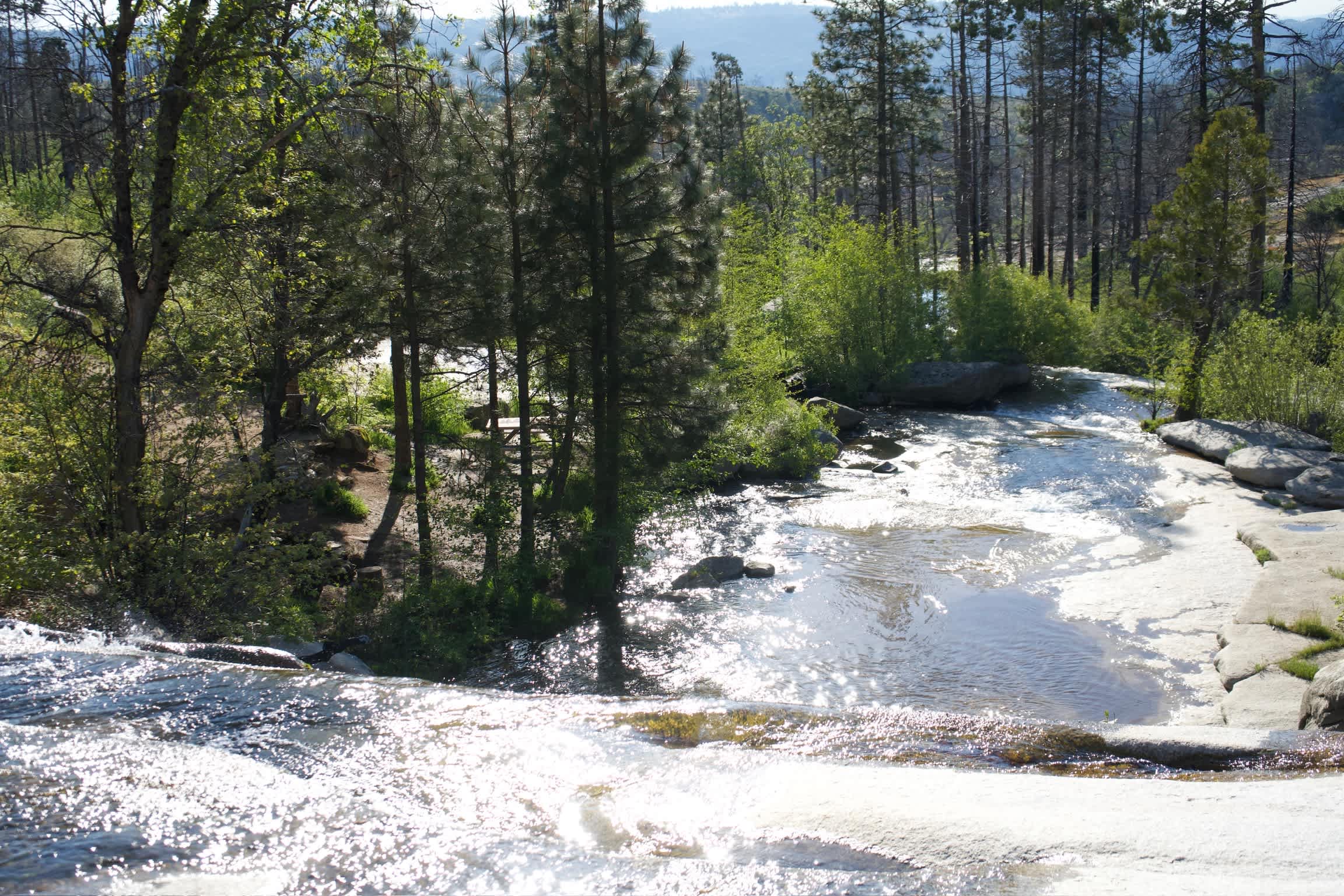 Musick Creek Falls  by Shaver Lake