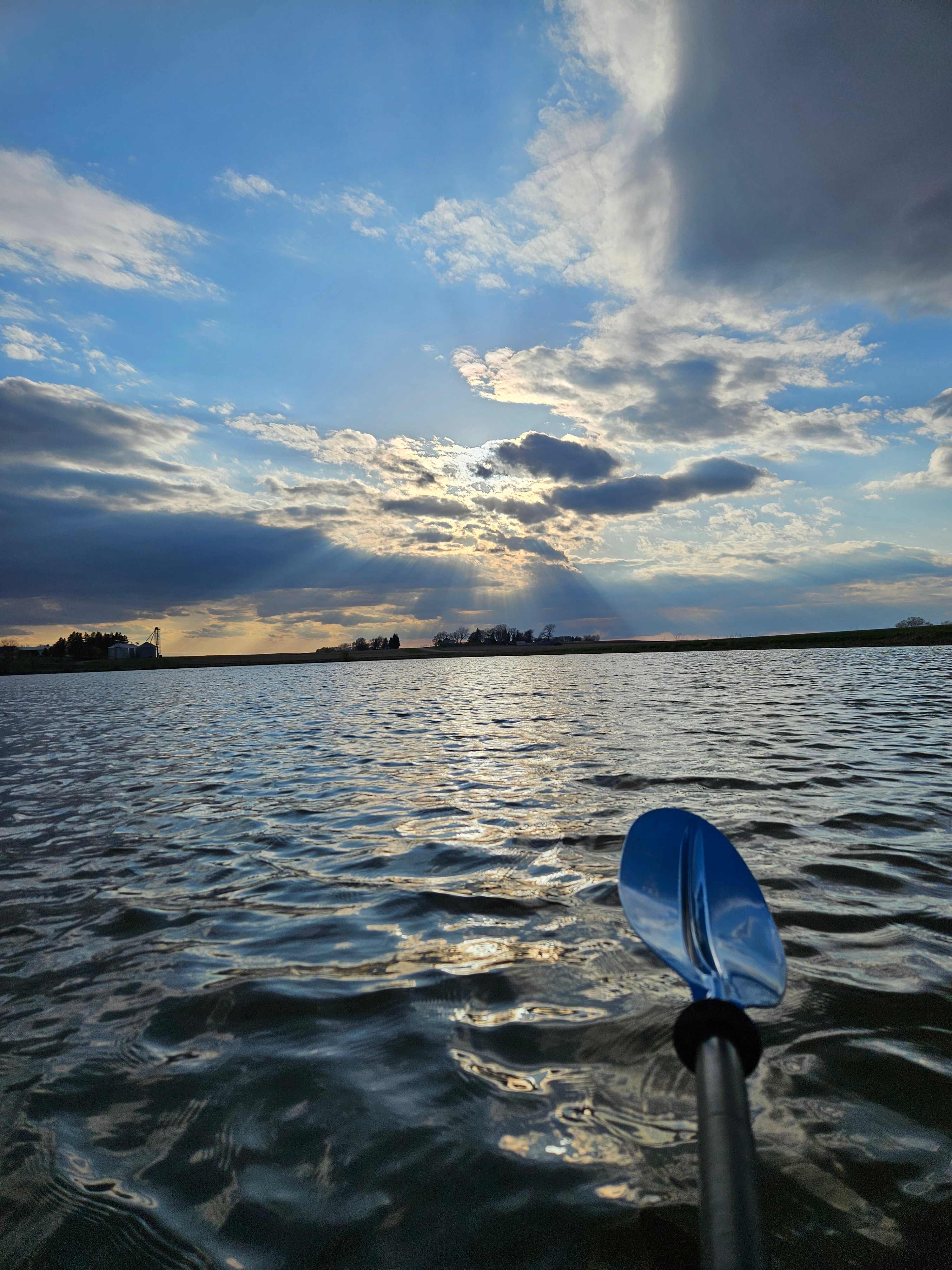 Camping on private lake