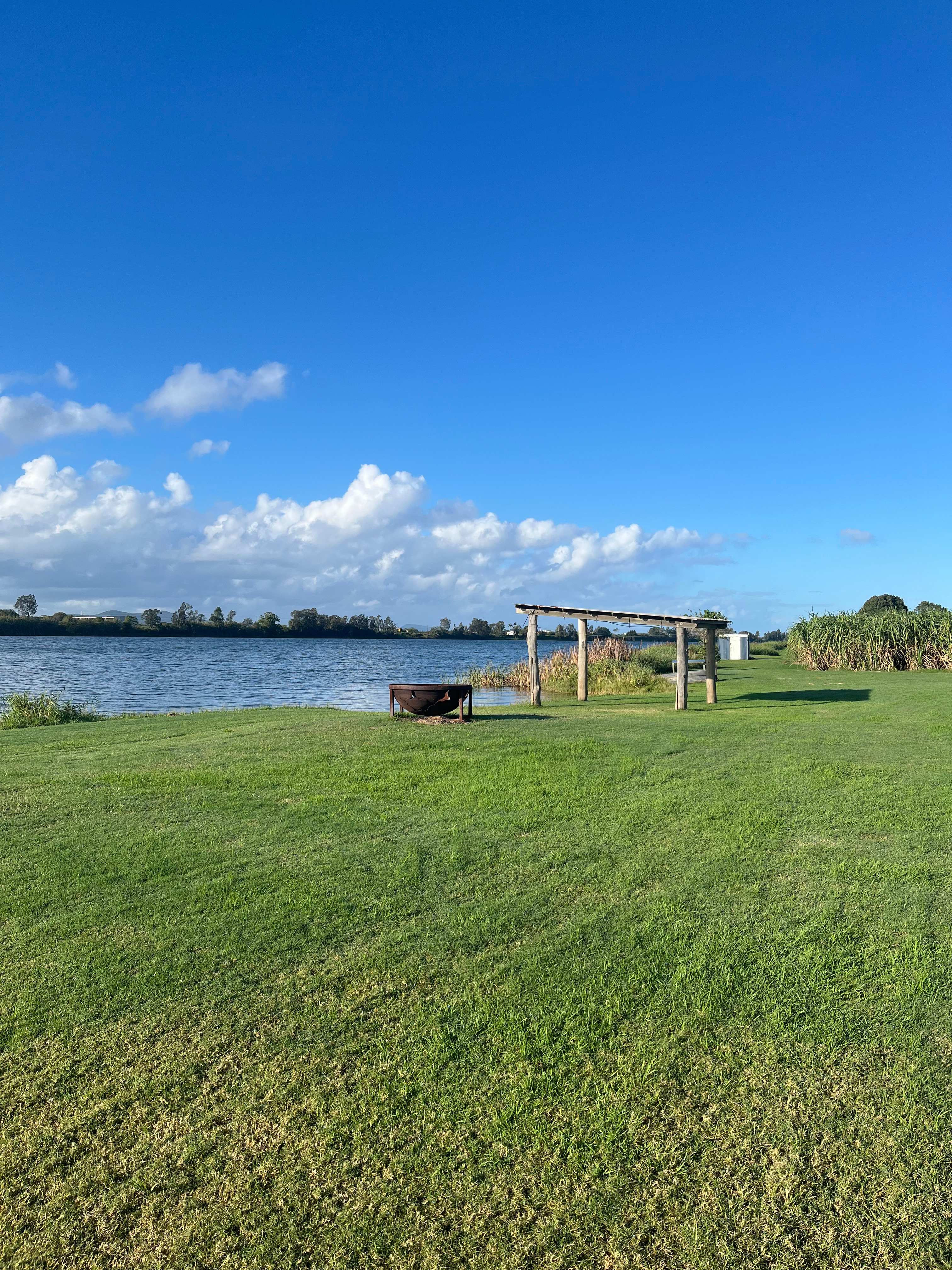View from our camp site
