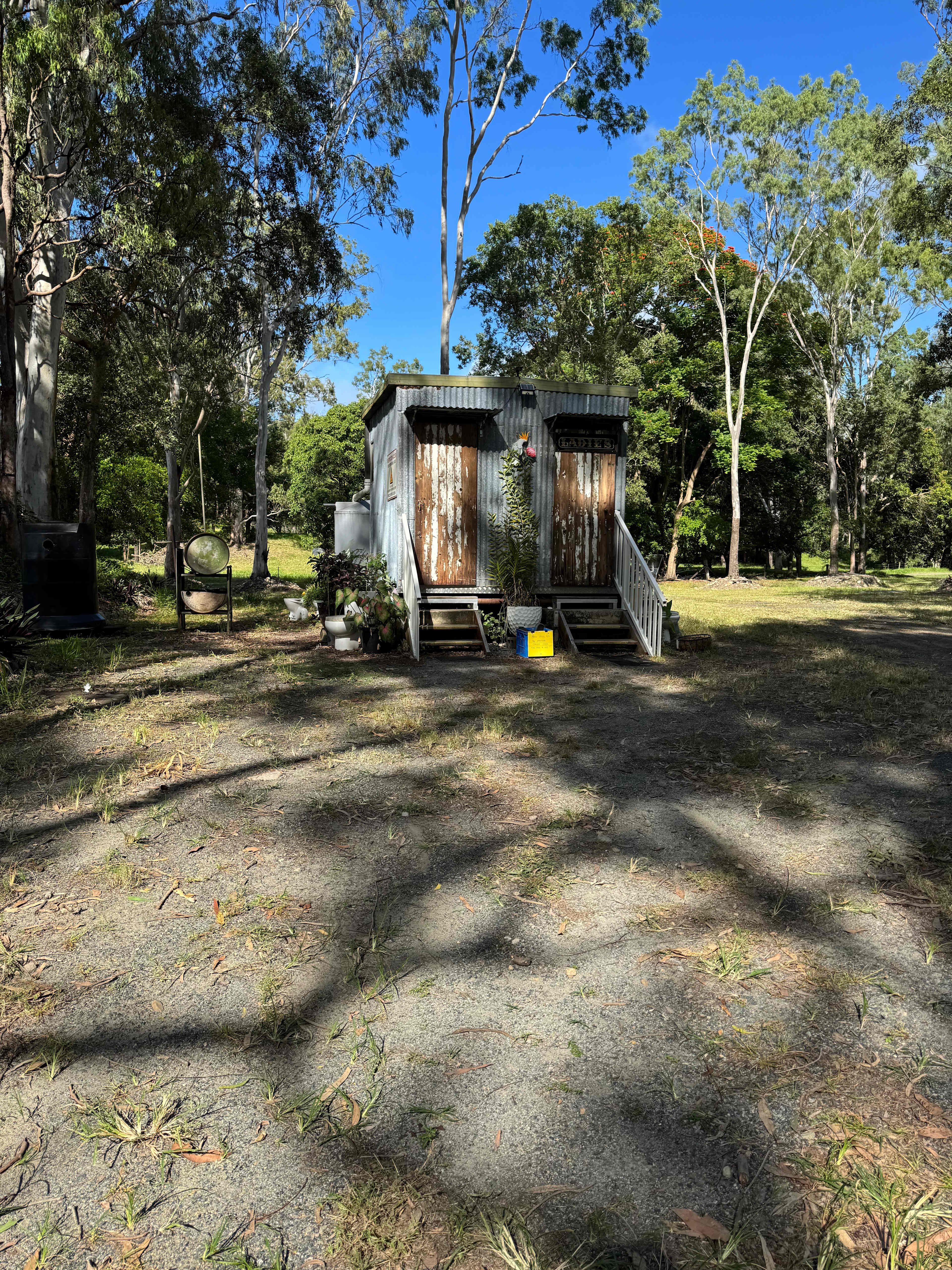 Creek and Antique Camping