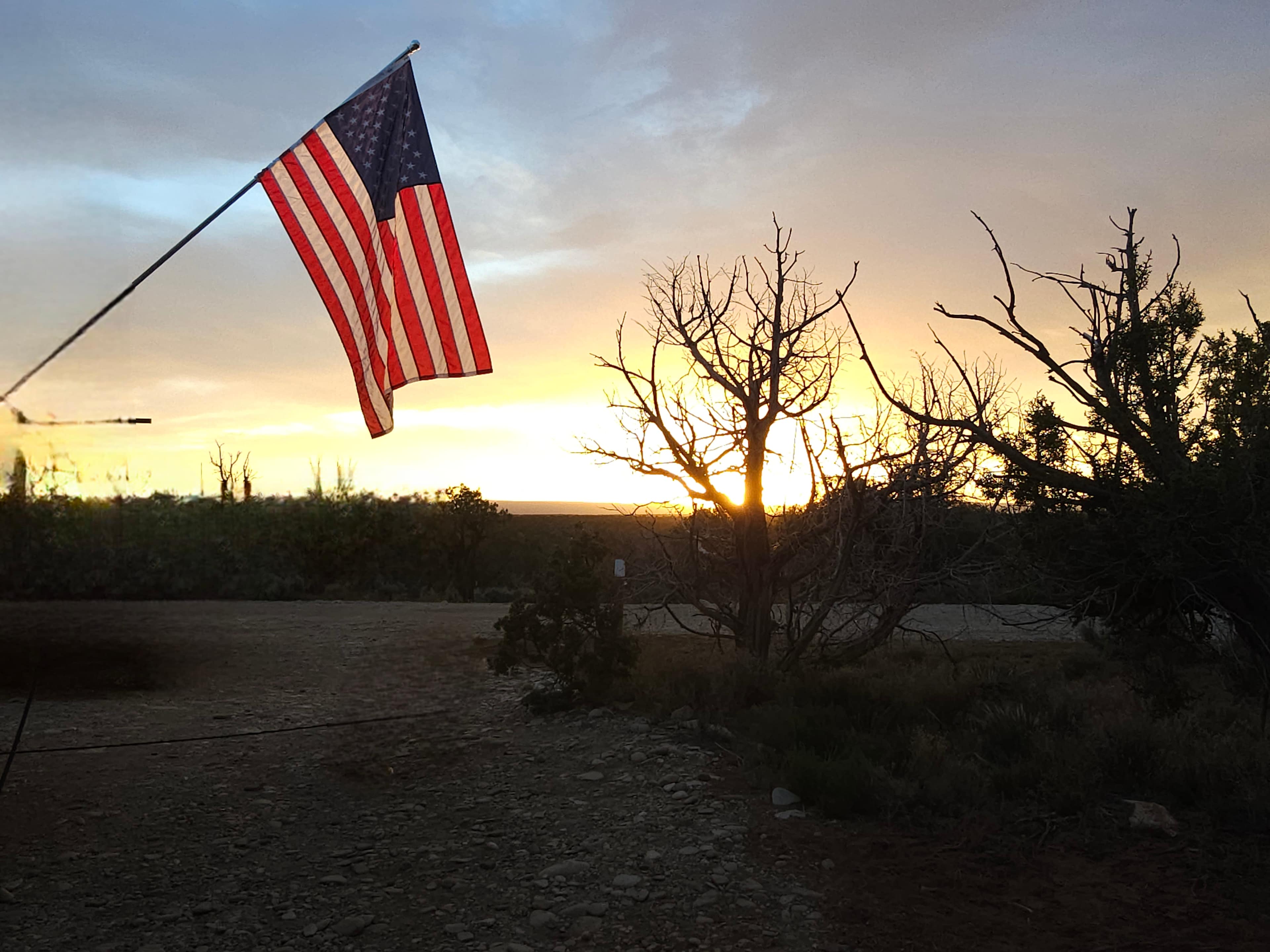 Sunset Campground on Ruin Road
