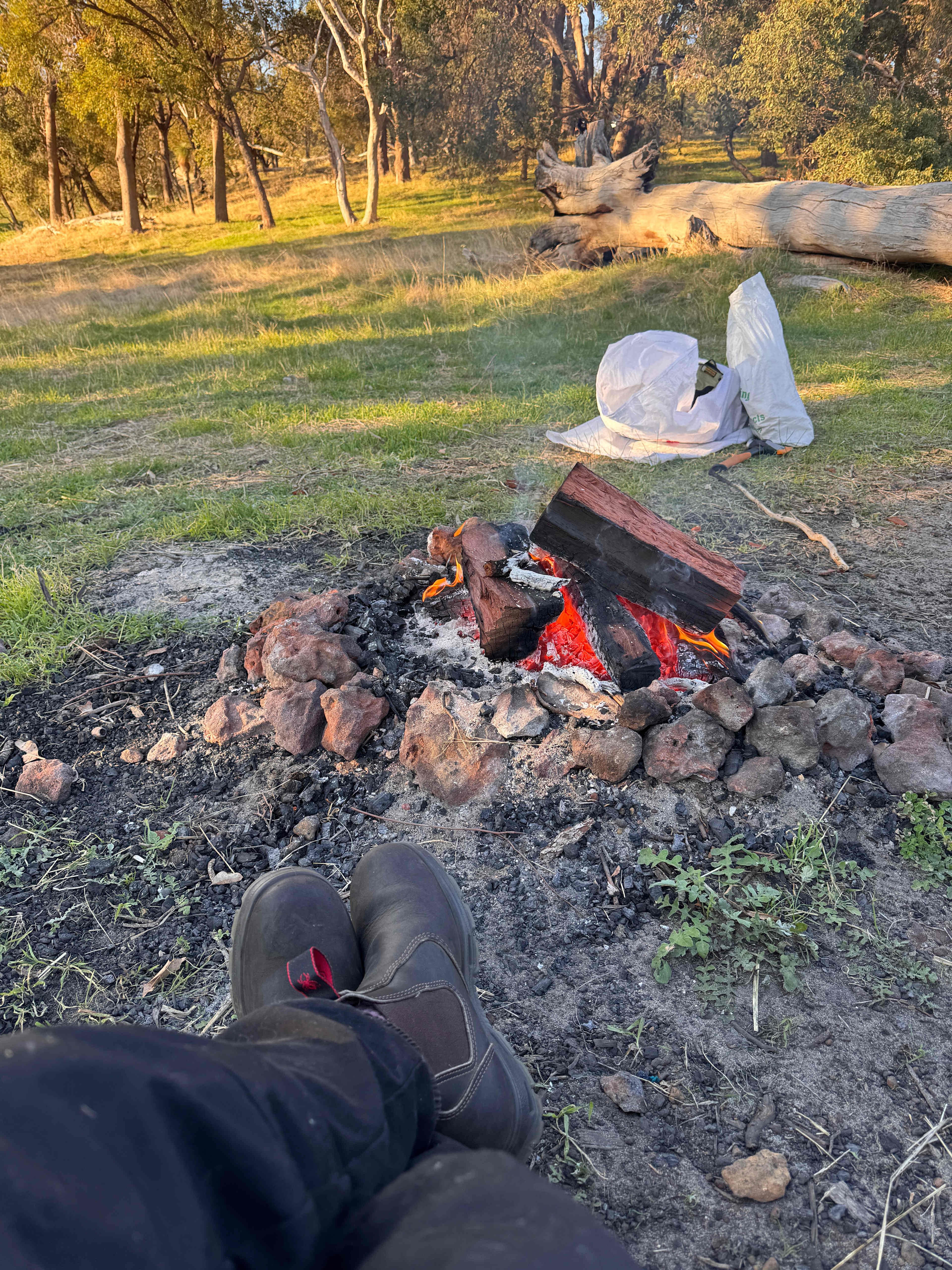 Great safe fire spot 