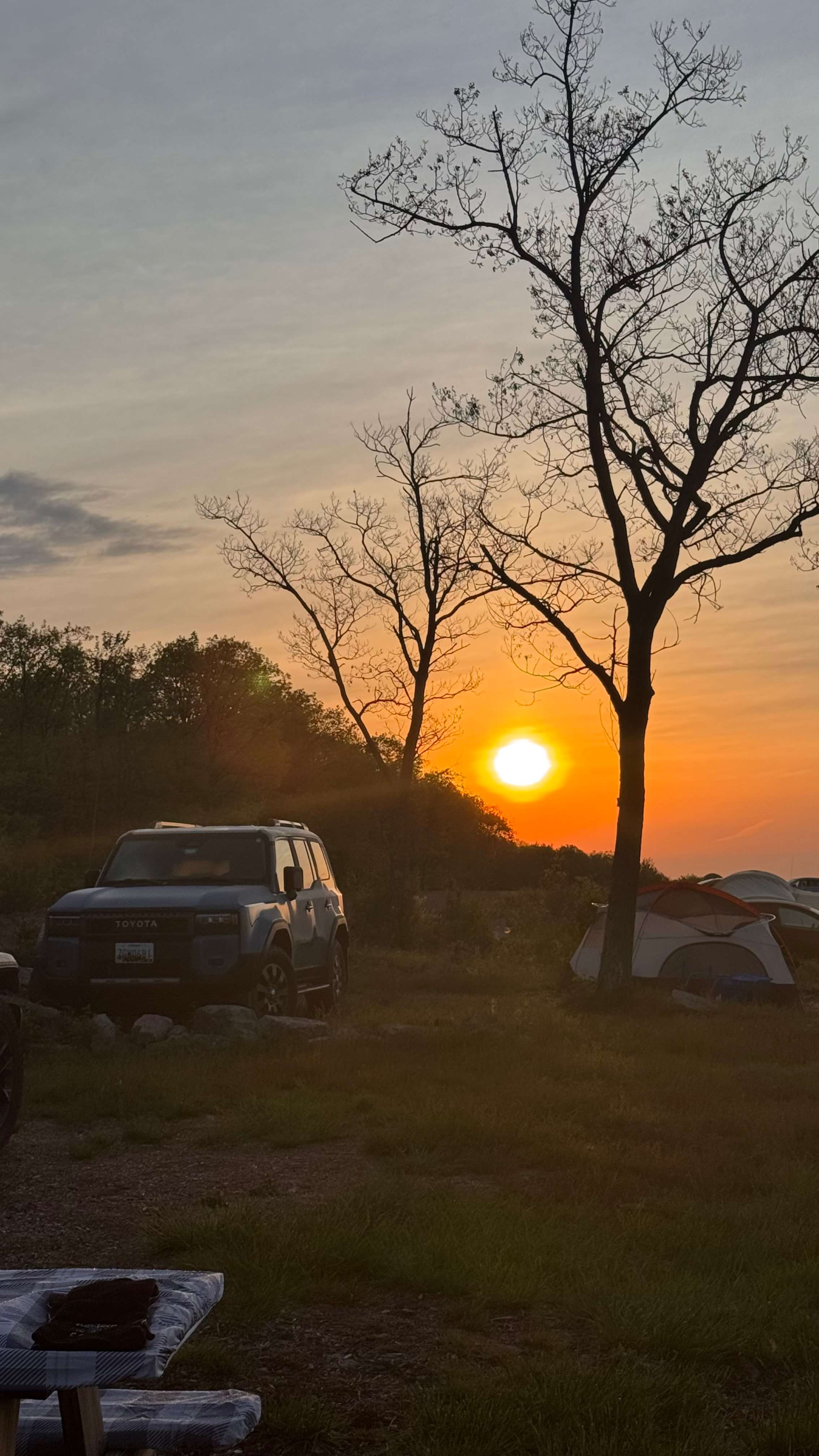 100 Mile View Camping, Jim Thorpe