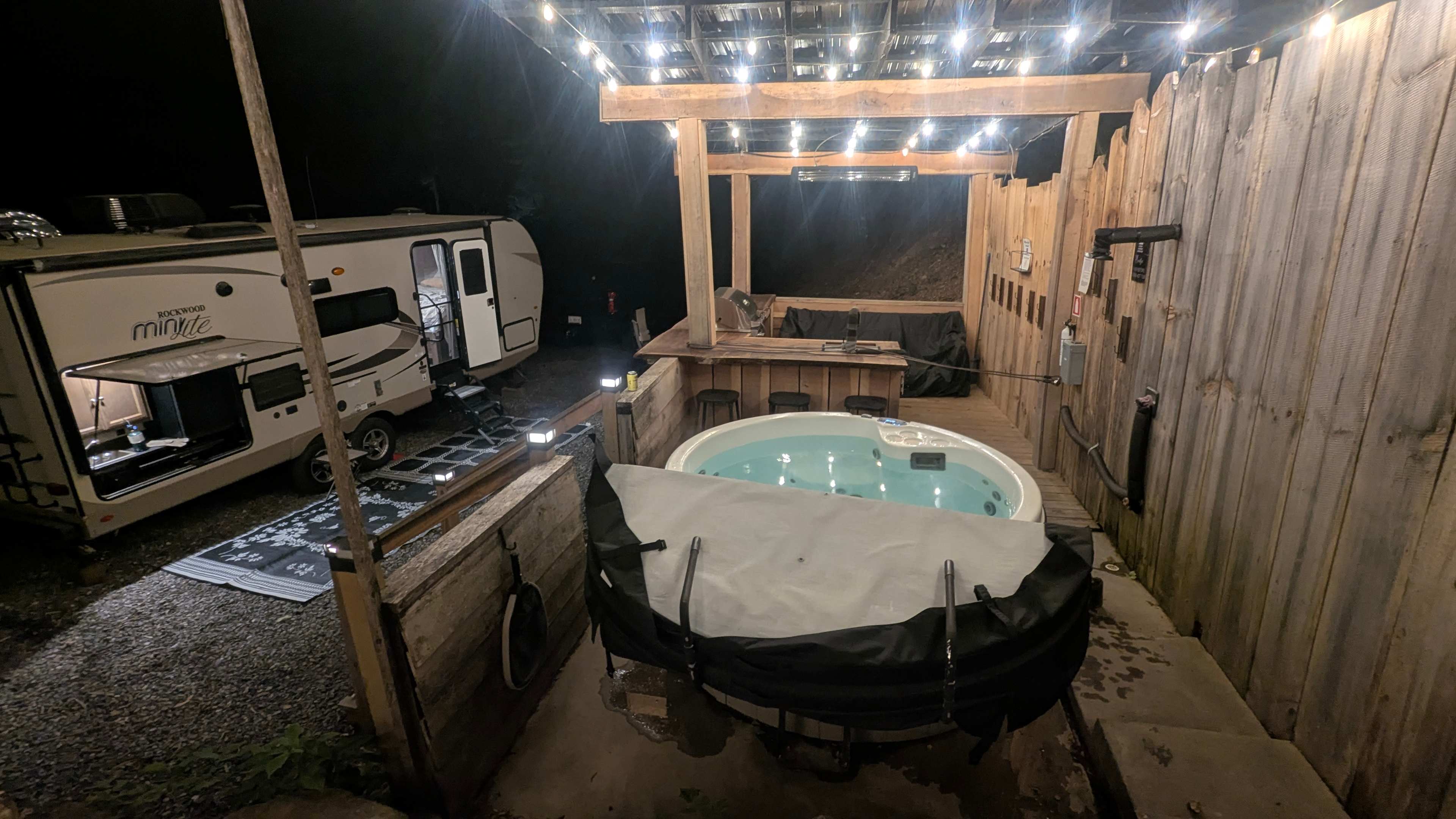 Asheville Area Luxury Solo RV'ing