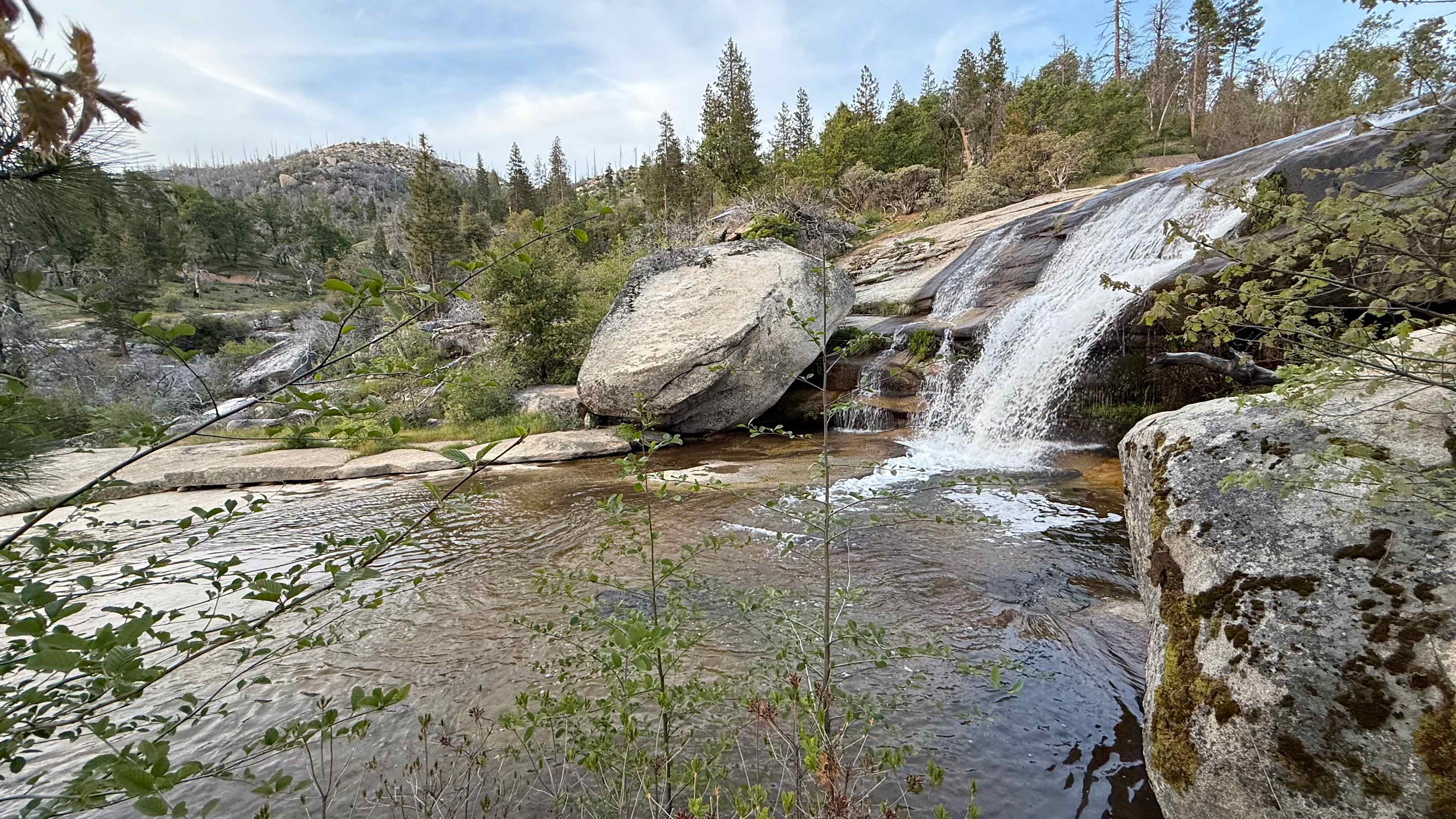 Musick Creek Falls  by Shaver Lake
