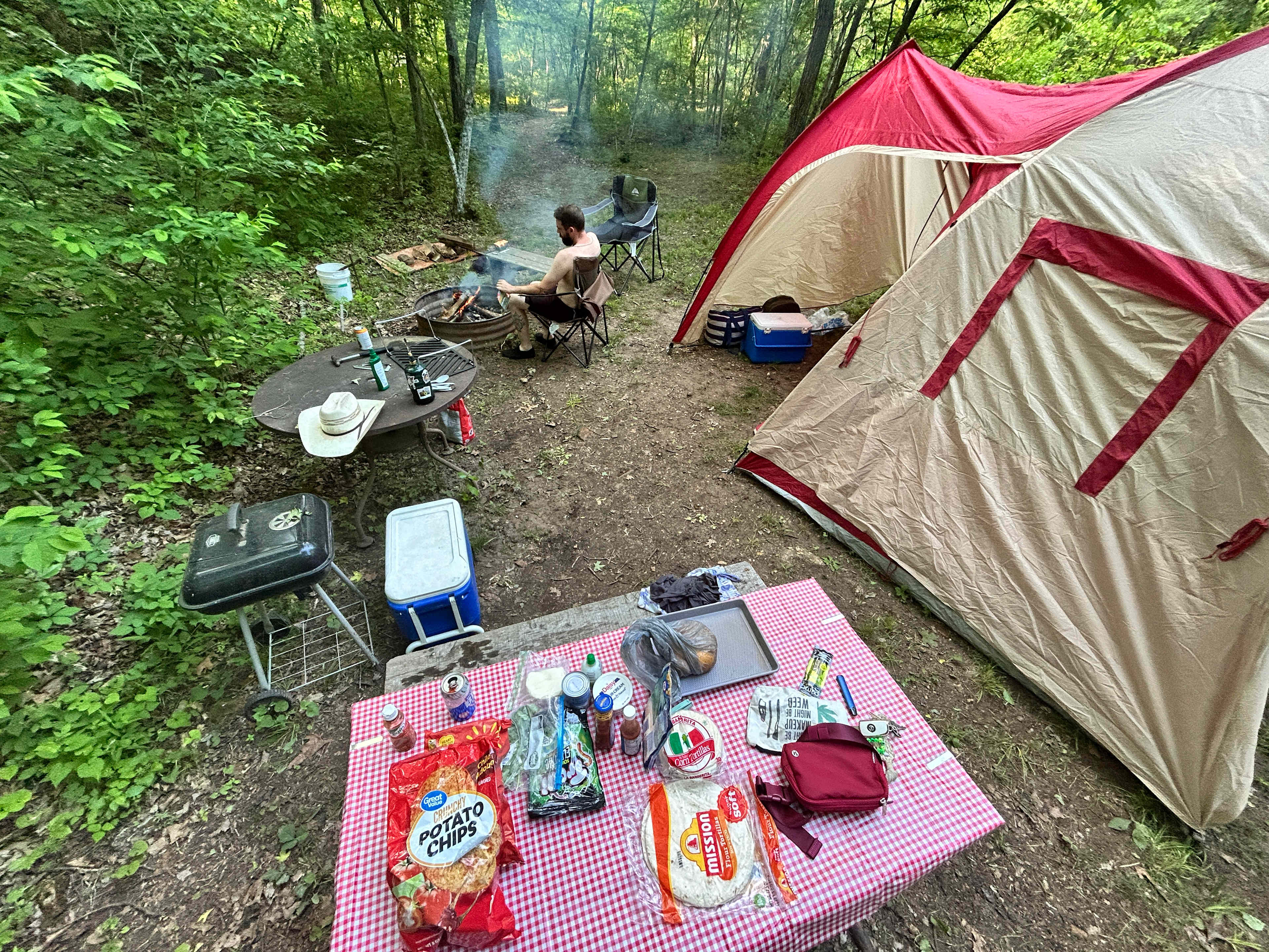 The set up ⛺️