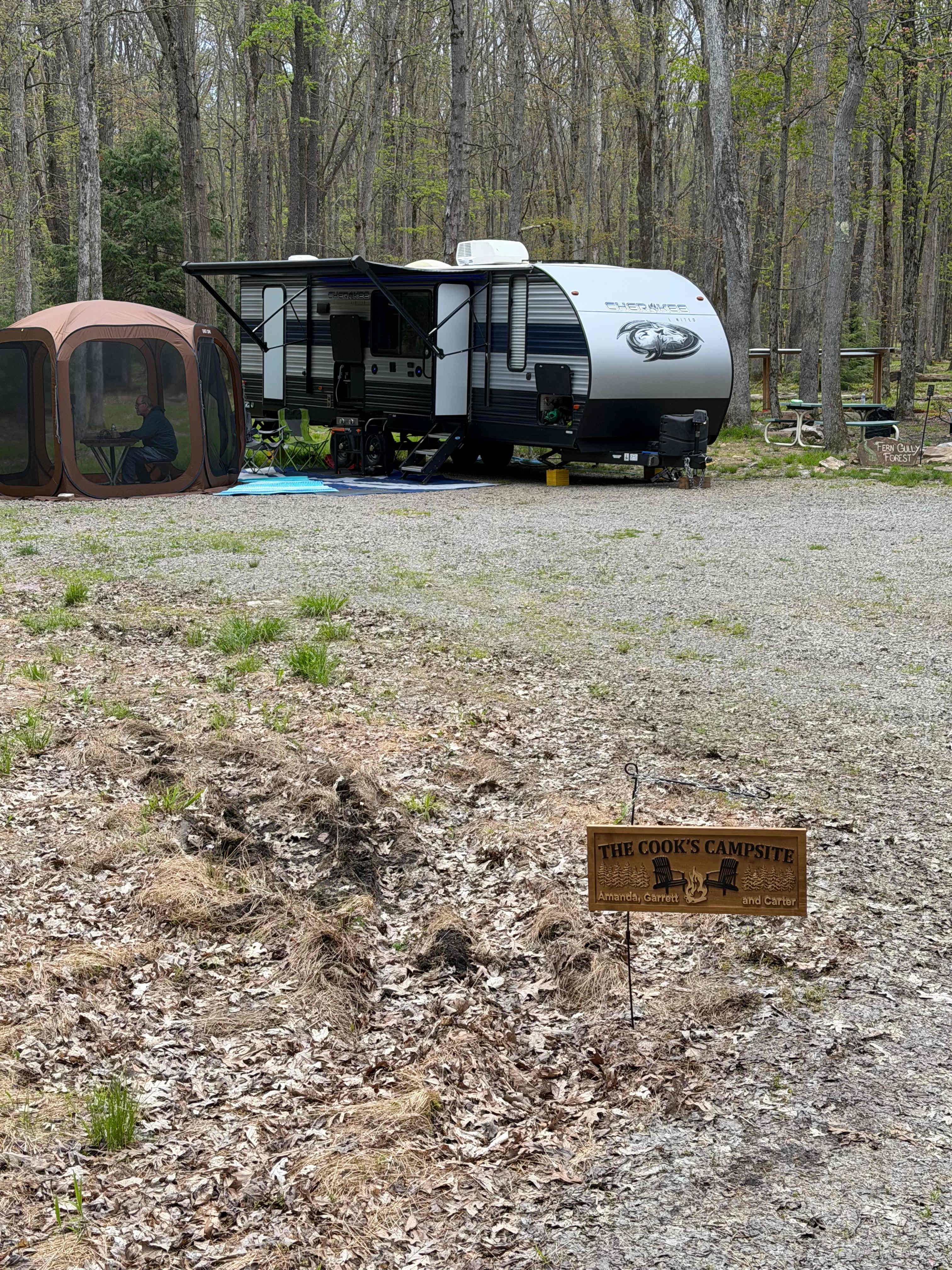 Clear Creek Cook Forest Campsite