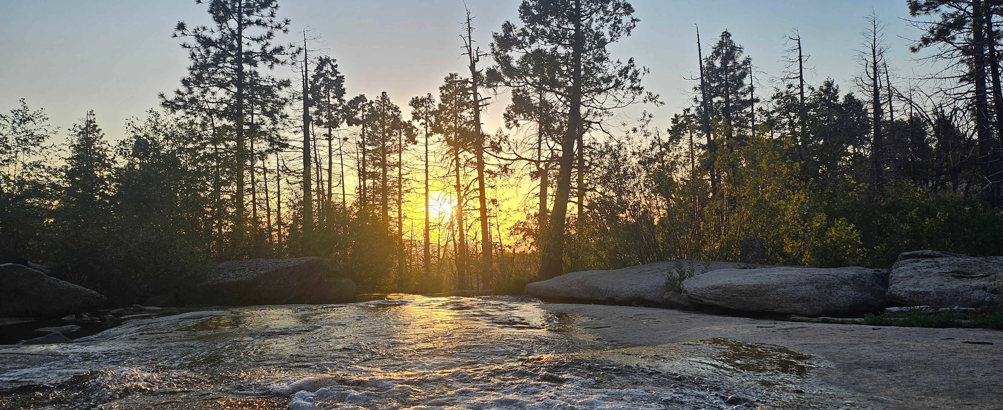 Musick Creek Falls  by Shaver Lake