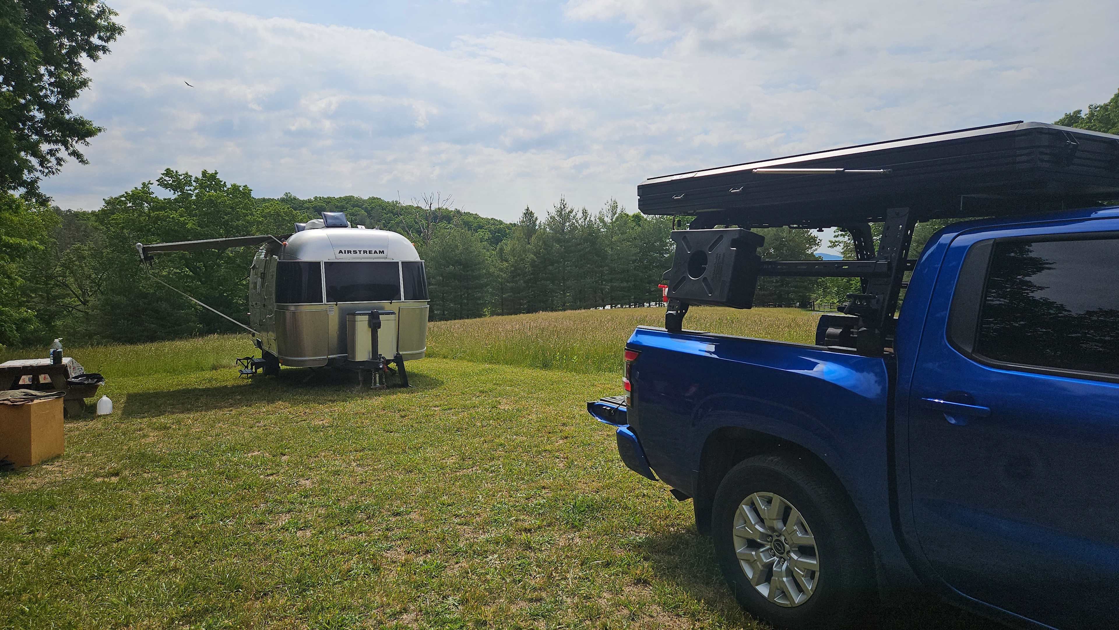 Camping at Oak Grove