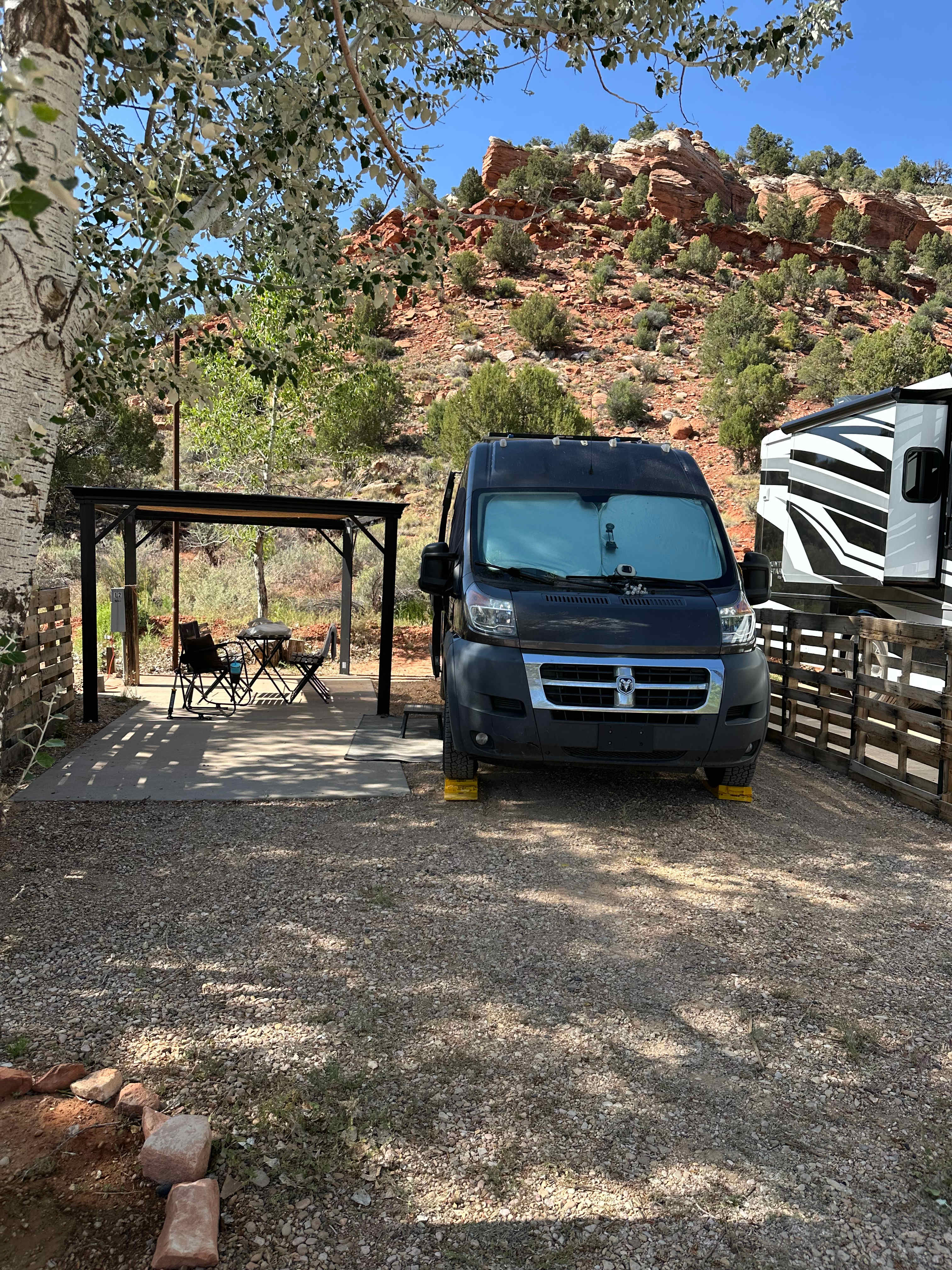 Campsite #11, a perfect van spot