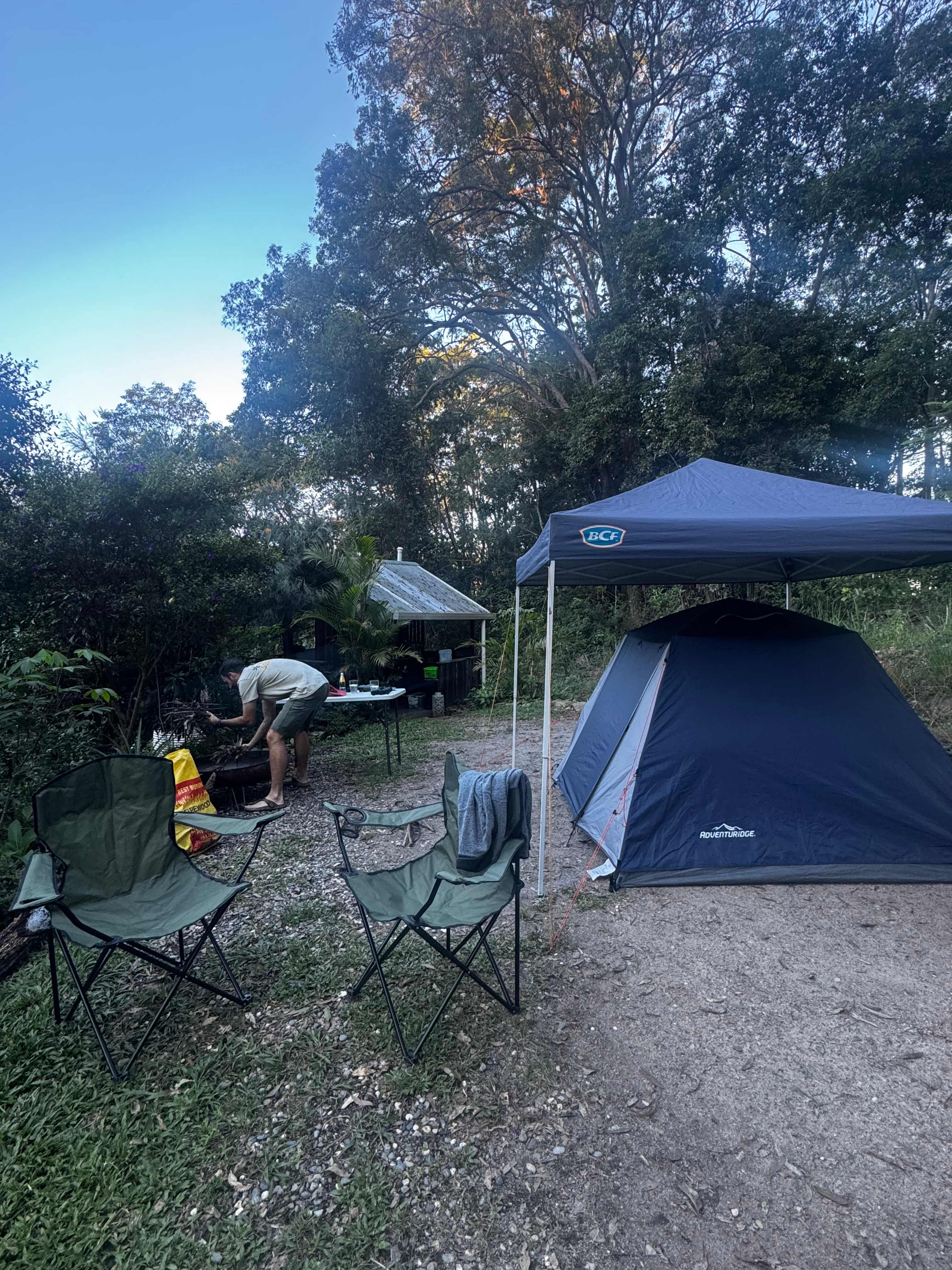 Two person set up