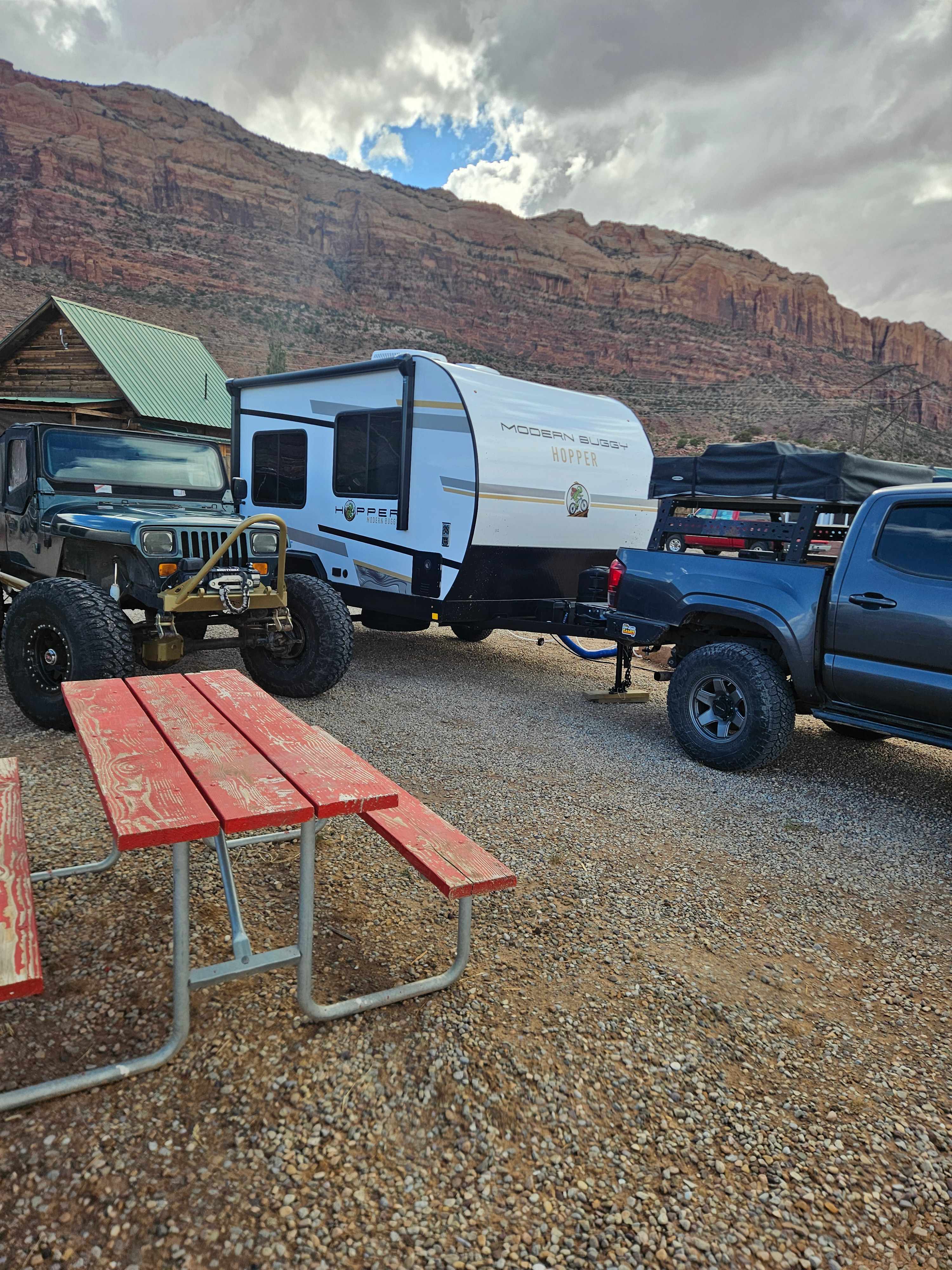 Room for my jeep and trailer rig